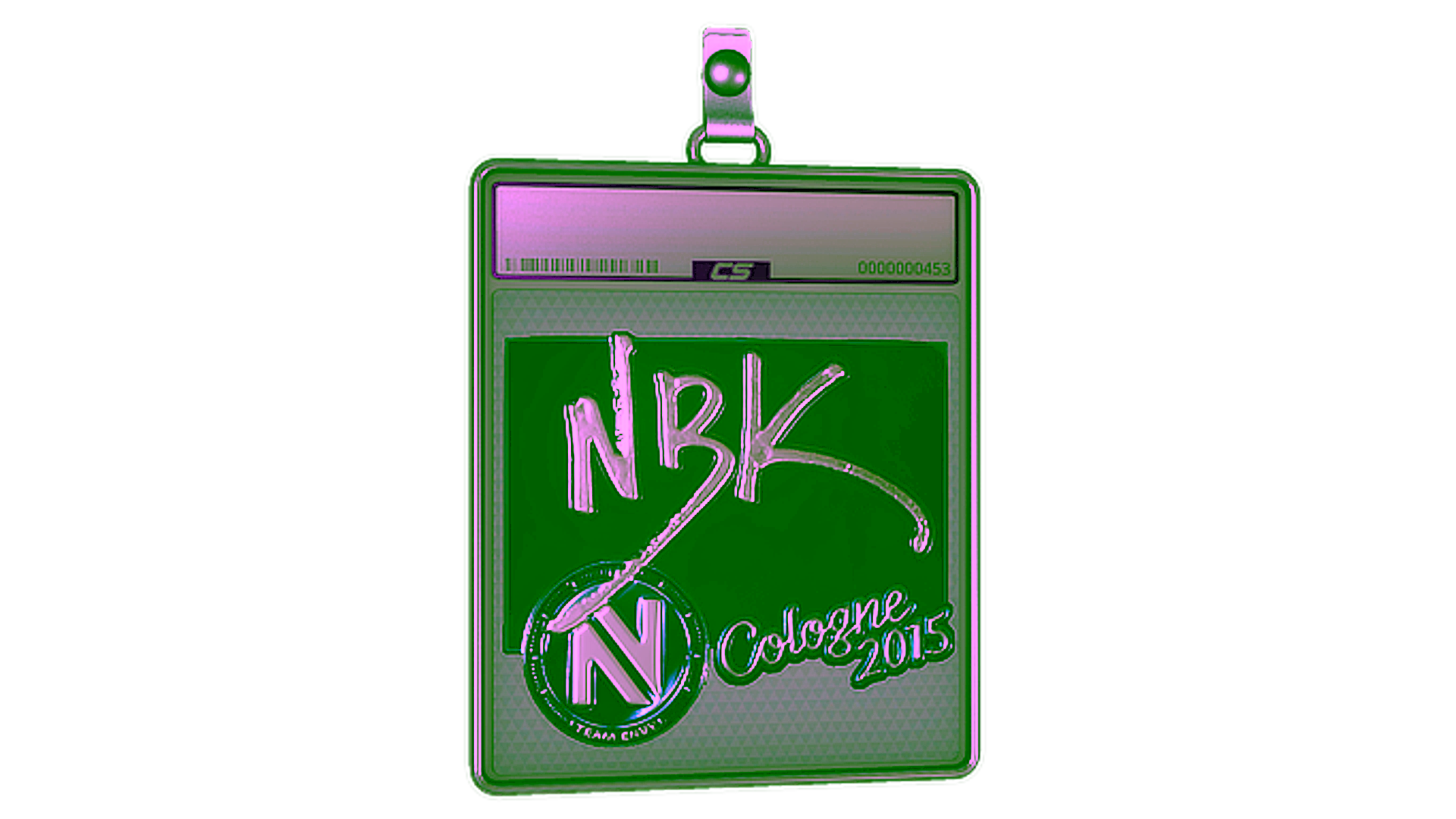 Sticker Slab | NBK- (Foil) | Cologne 2015 için görüntü
