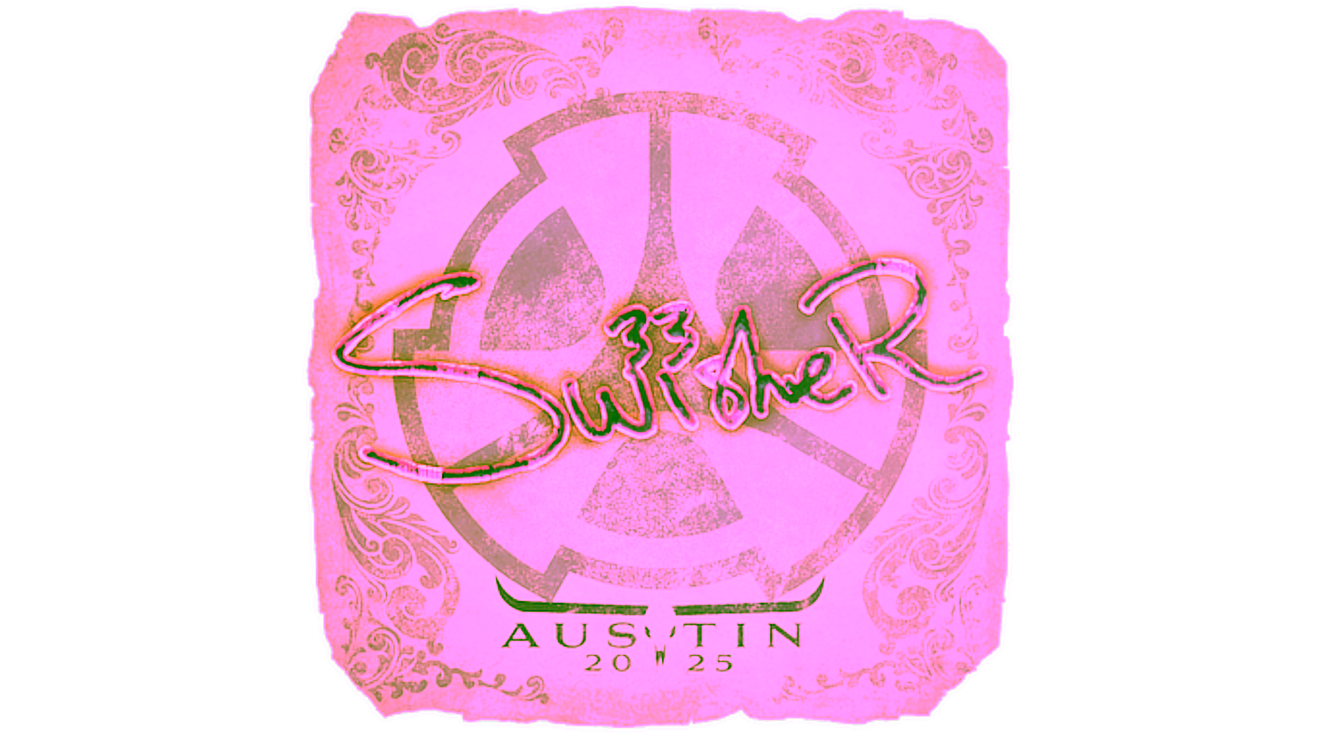 Display for Sticker | Swisher | Austin 2025