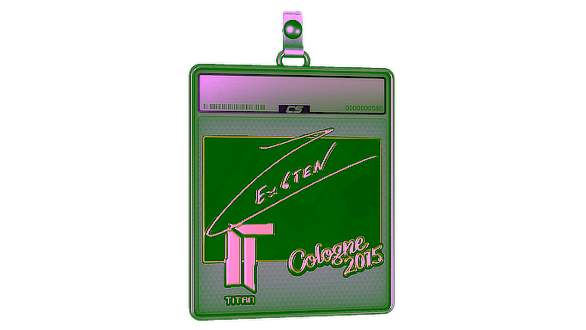 Display for Sticker Slab | Ex6TenZ (Gold) | Cologne 2015