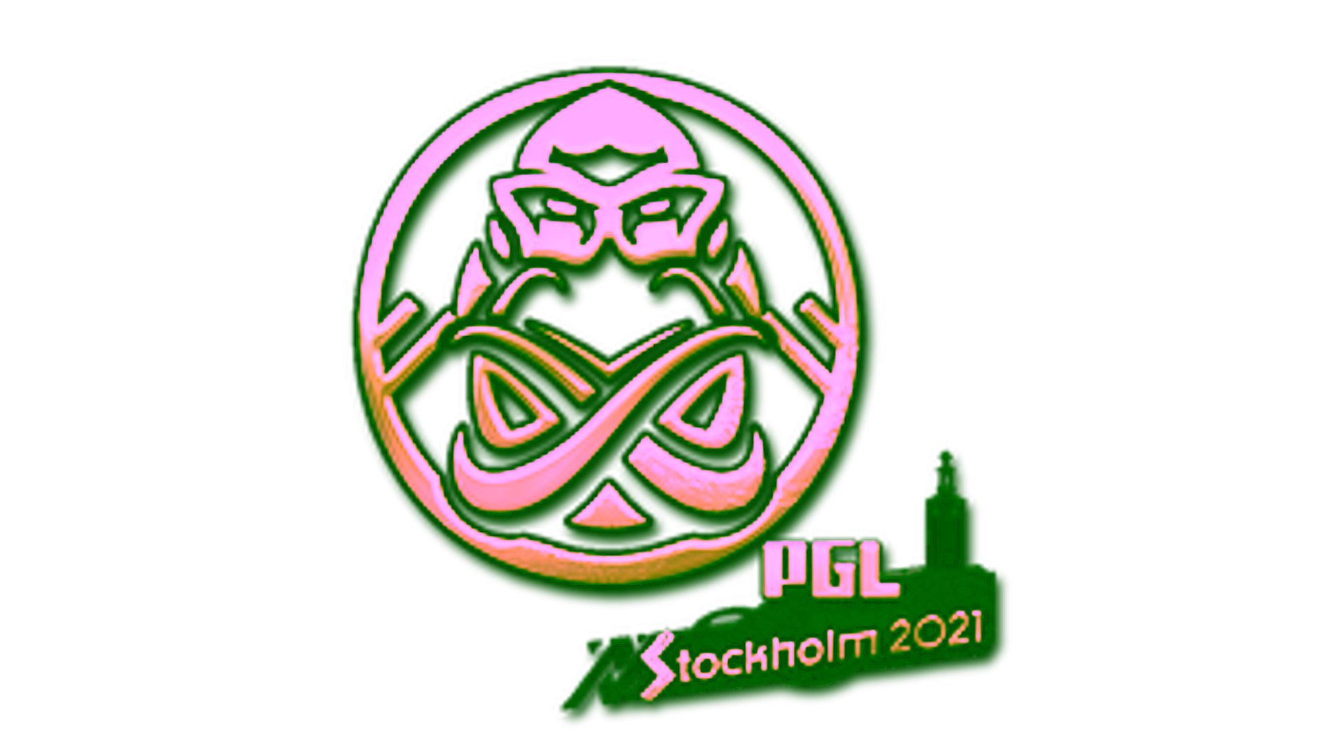 Affichage pour Sticker | ENCE (Gold) | Stockholm 2021