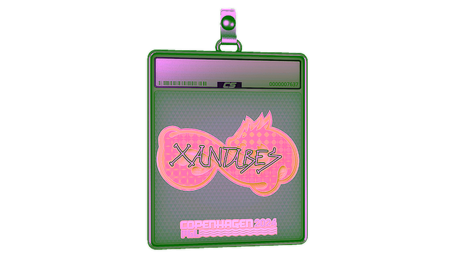 عرض لـ Sticker Slab | XANTARES (Holo) | Copenhagen 2024