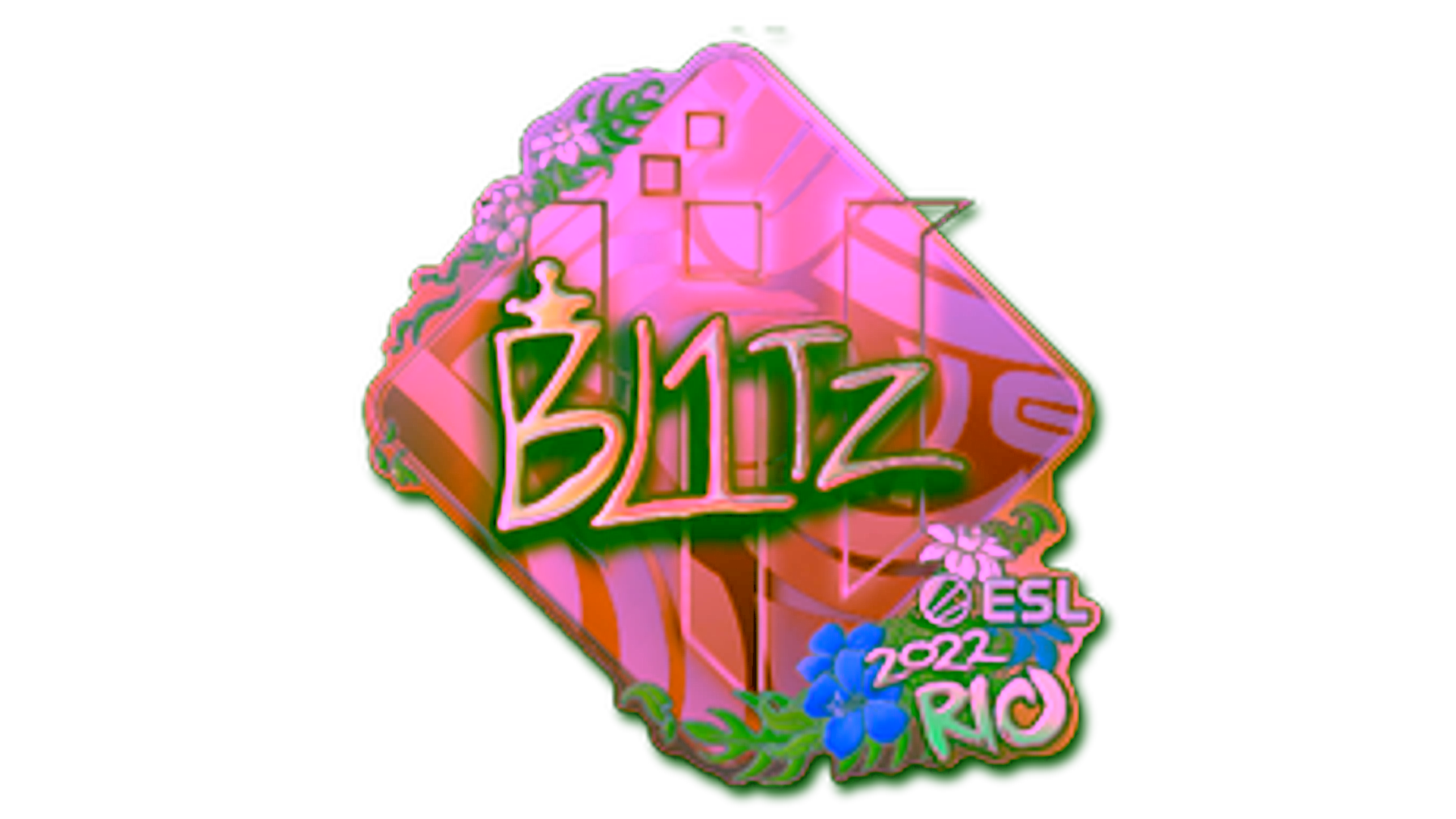 Дисплей для Sticker | bLitz (Holo) | Rio 2022