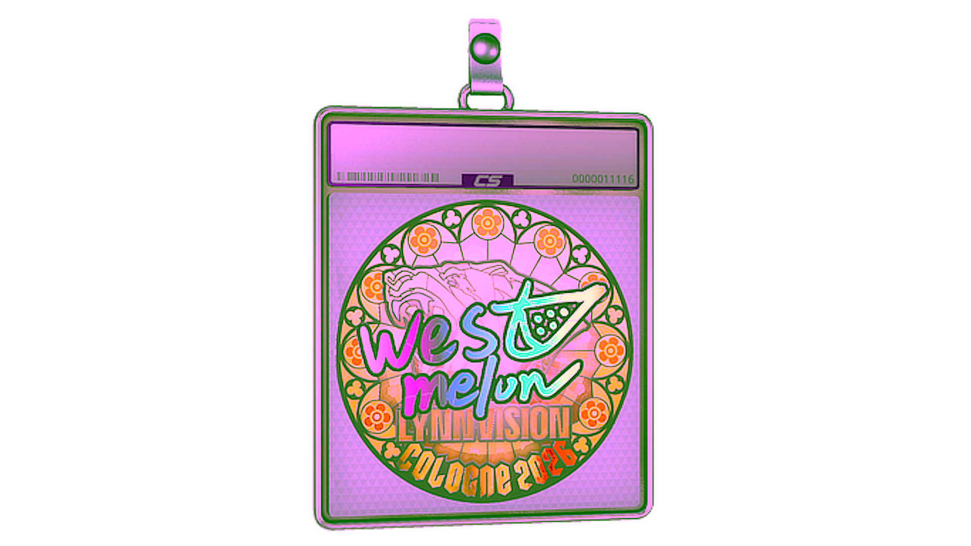 Display for Sticker Slab | westmelon (Holo) | Cologne 2026