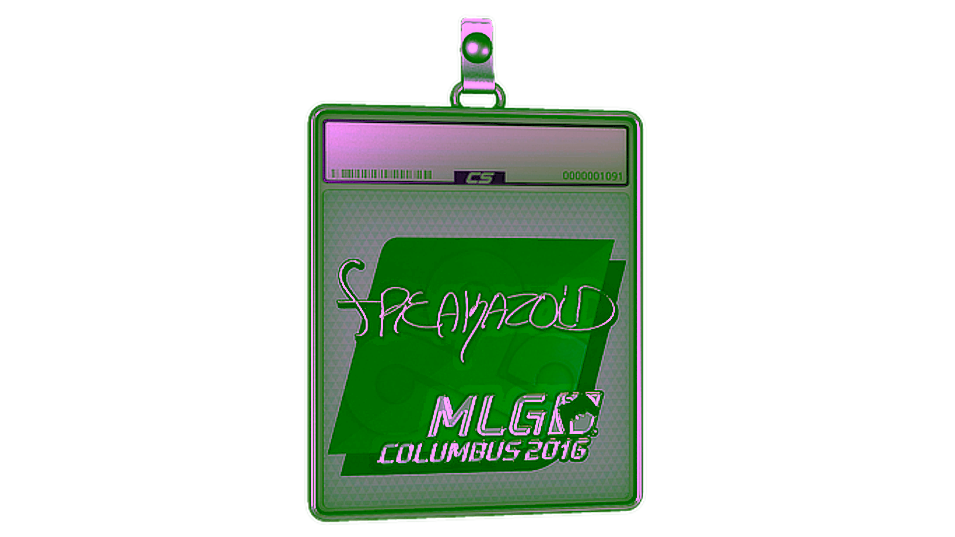 Display for Sticker Slab | freakazoid (Foil) | MLG Columbus 2016