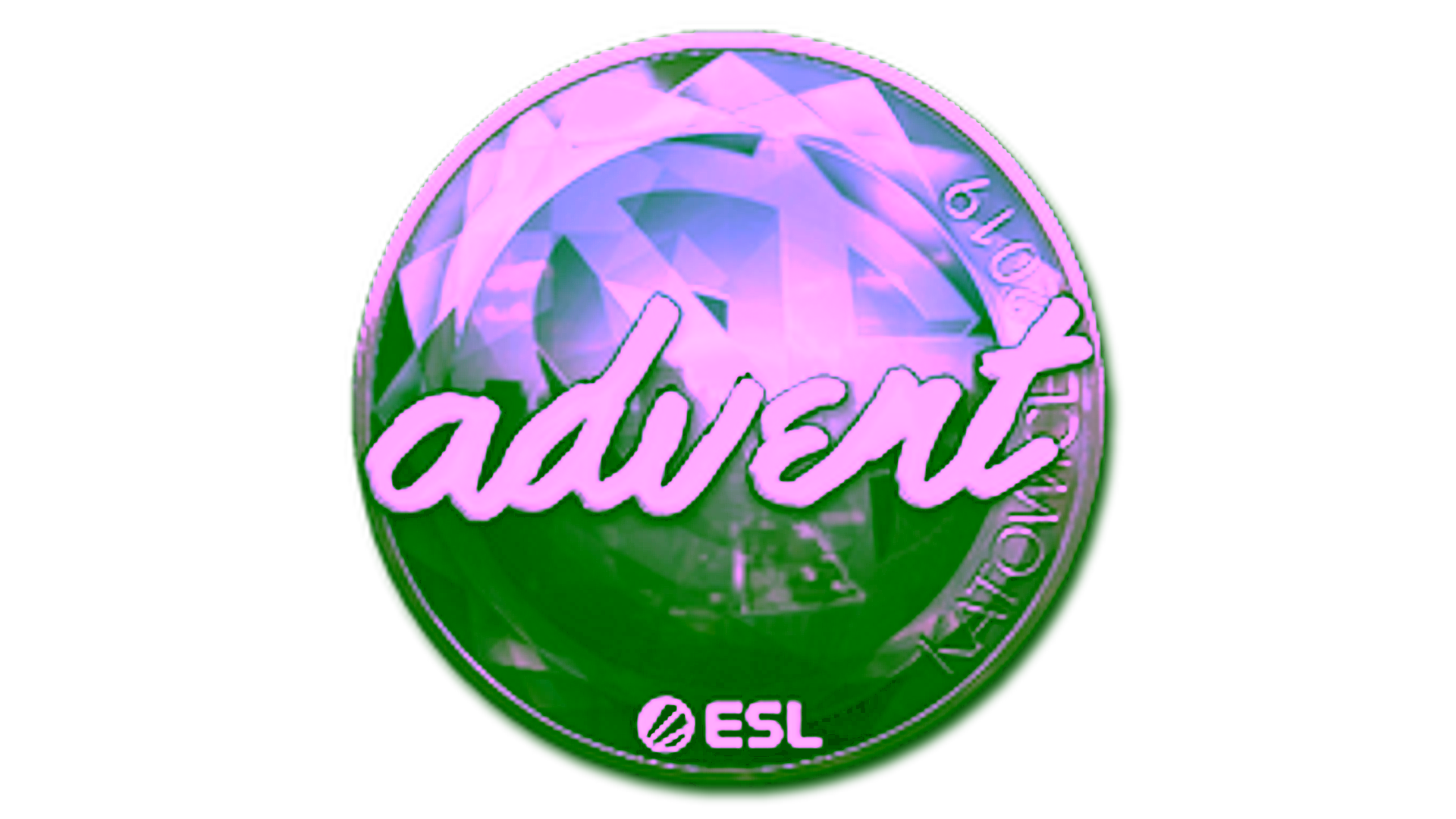 Дисплей для Sticker | advent (Foil) | Katowice 2019