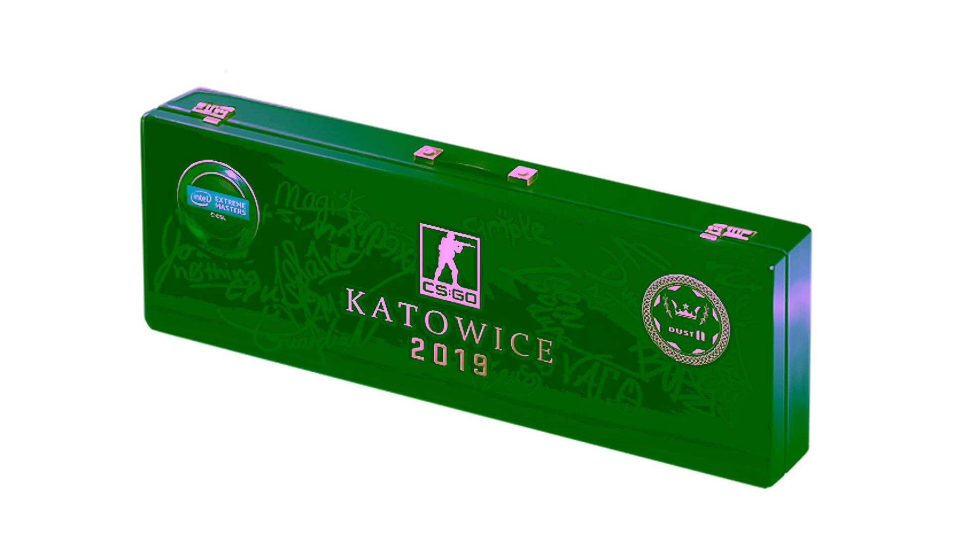 Display for Katowice 2019 Dust II Souvenir Package