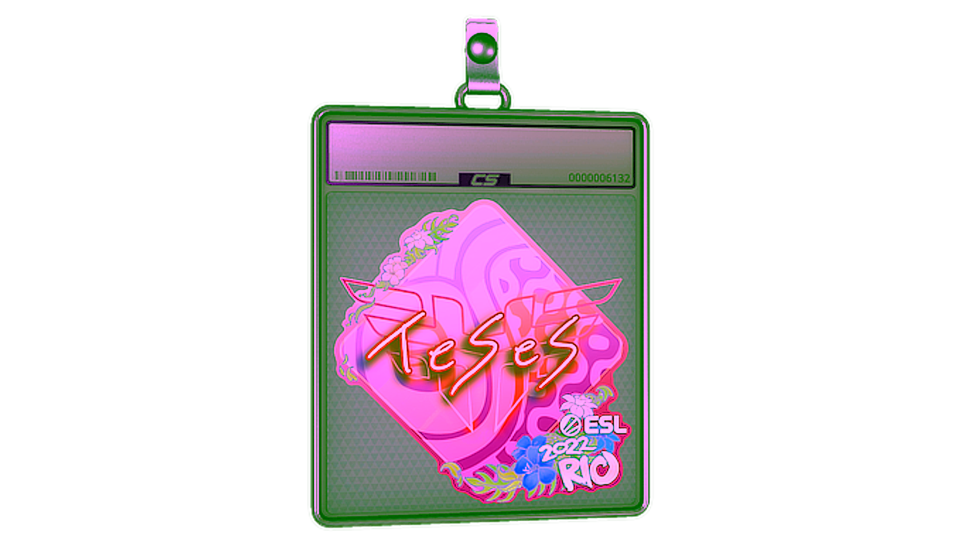 Sticker Slab | TeSeS (Holo) | Rio 2022 için görüntü