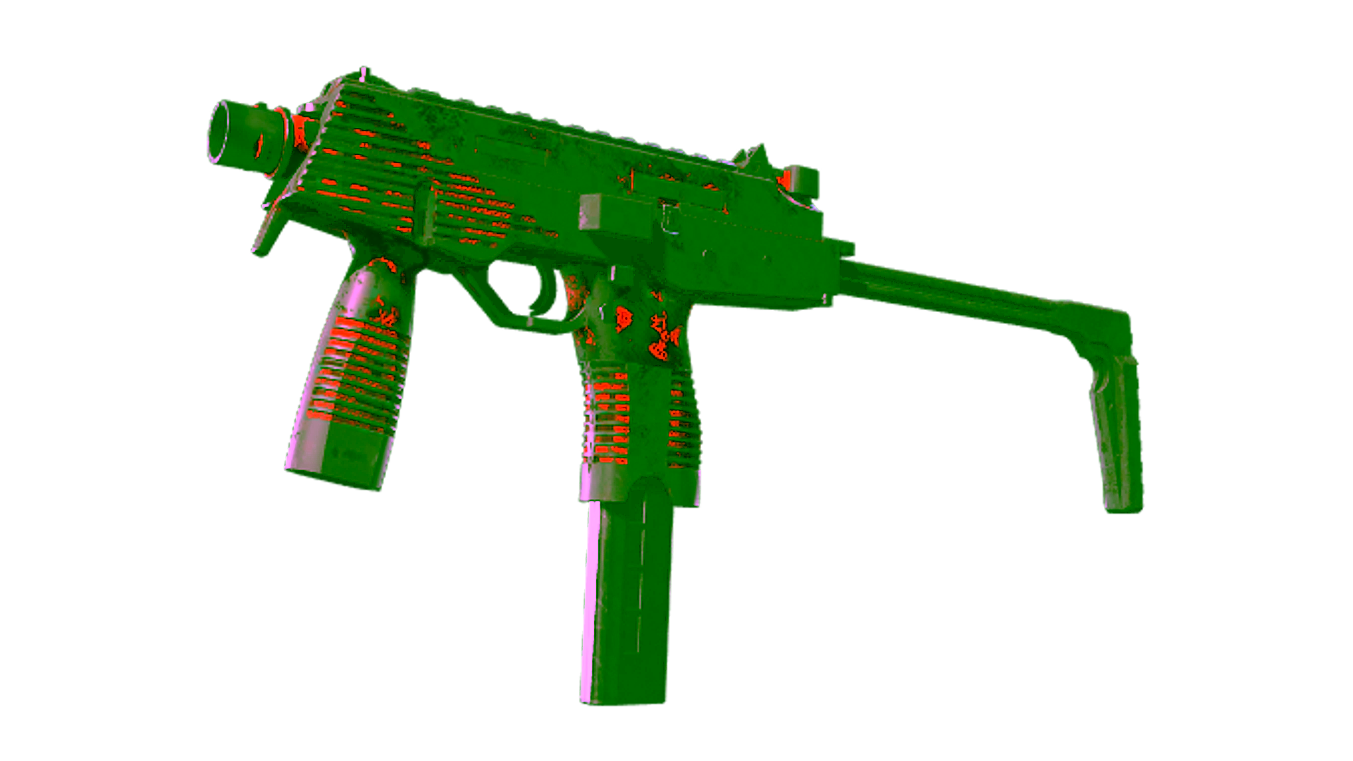 Visar för Souvenir MP9 | Setting Sun (Battle-Scarred)