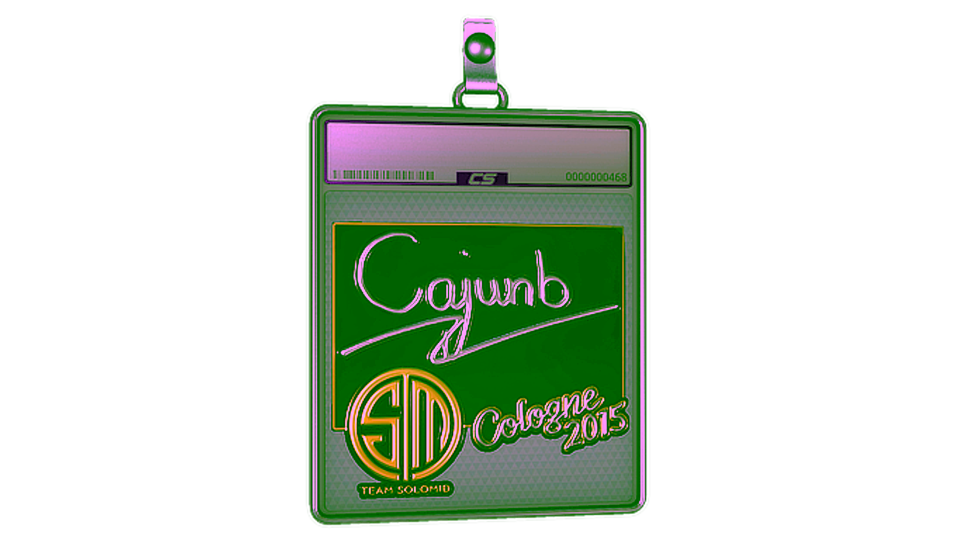 Display for Sticker Slab | cajunb (Foil) | Cologne 2015