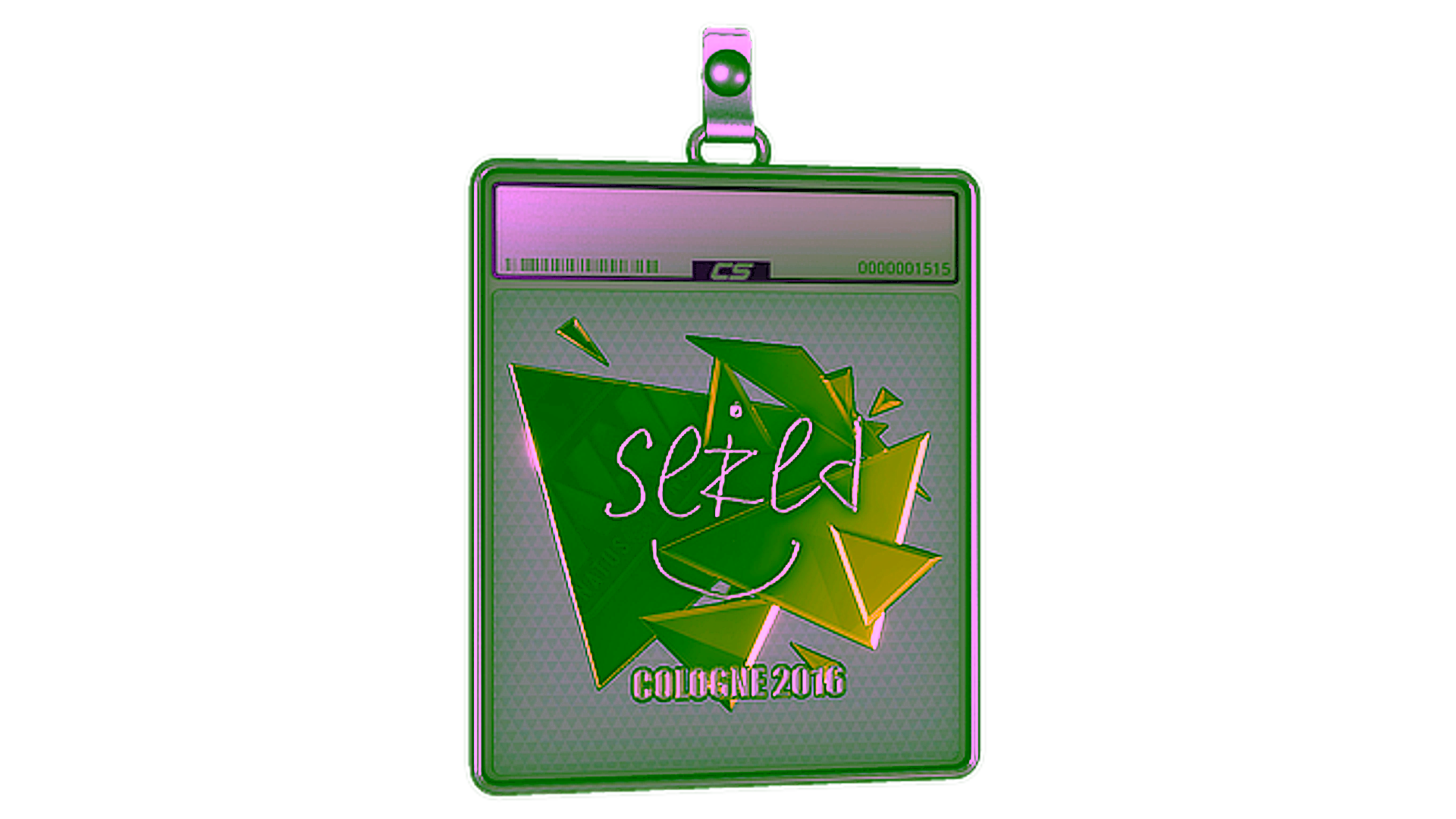 Display for Sticker Slab | seized (Foil) | Cologne 2016