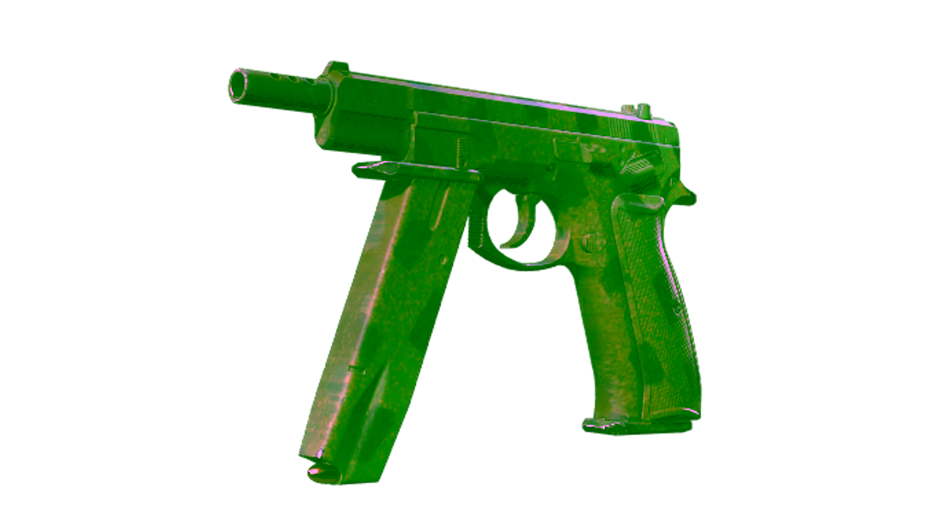 Display for Souvenir CZ75-Auto | Jungle Dashed (Minimal Wear)