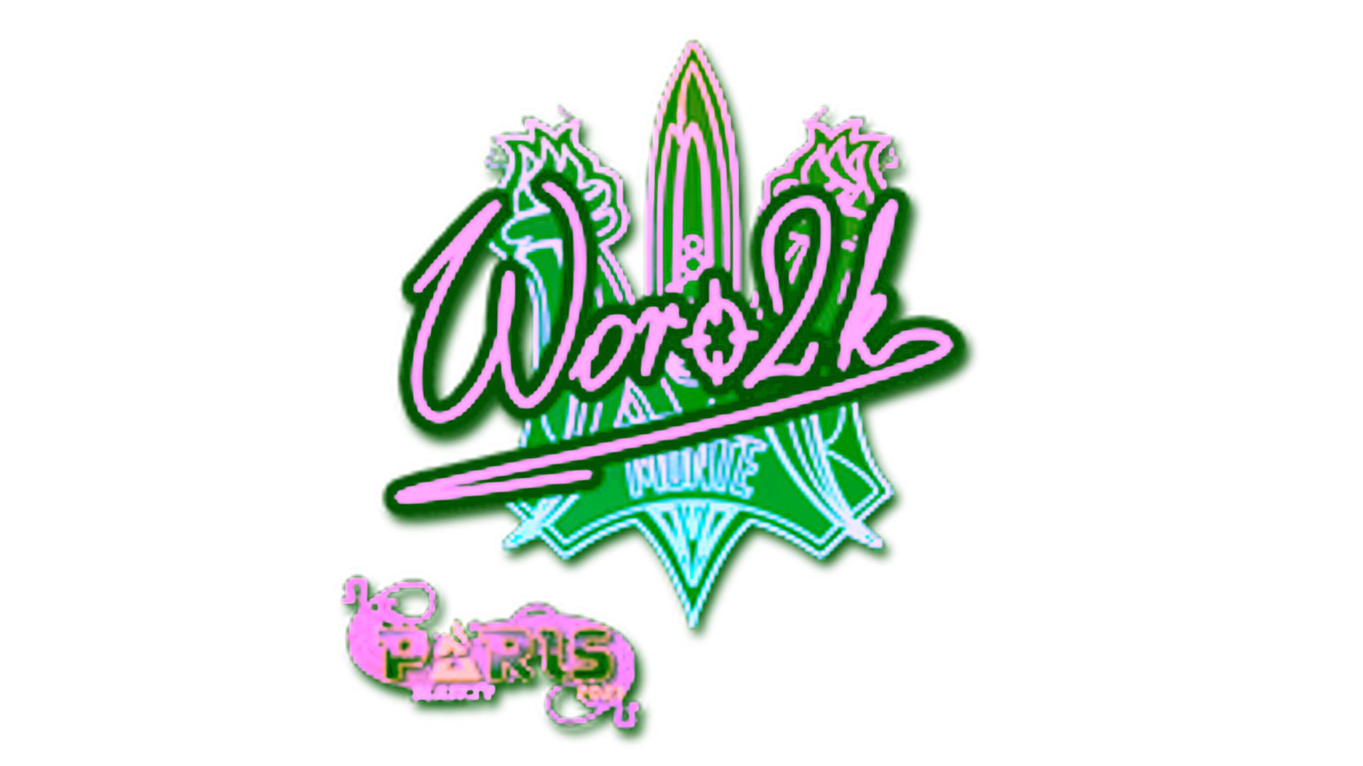 Display for Sticker | Woro2k | Paris 2023