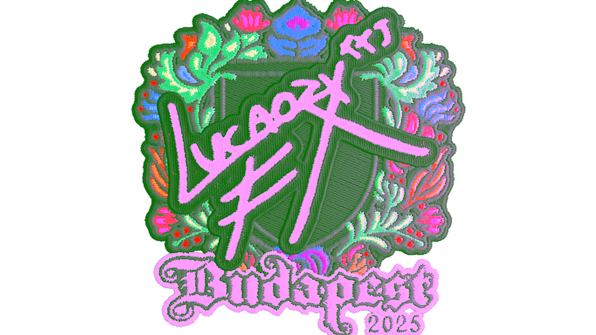 Rodyti Sticker | Lucaozy (Embroidered) | Budapest 2025