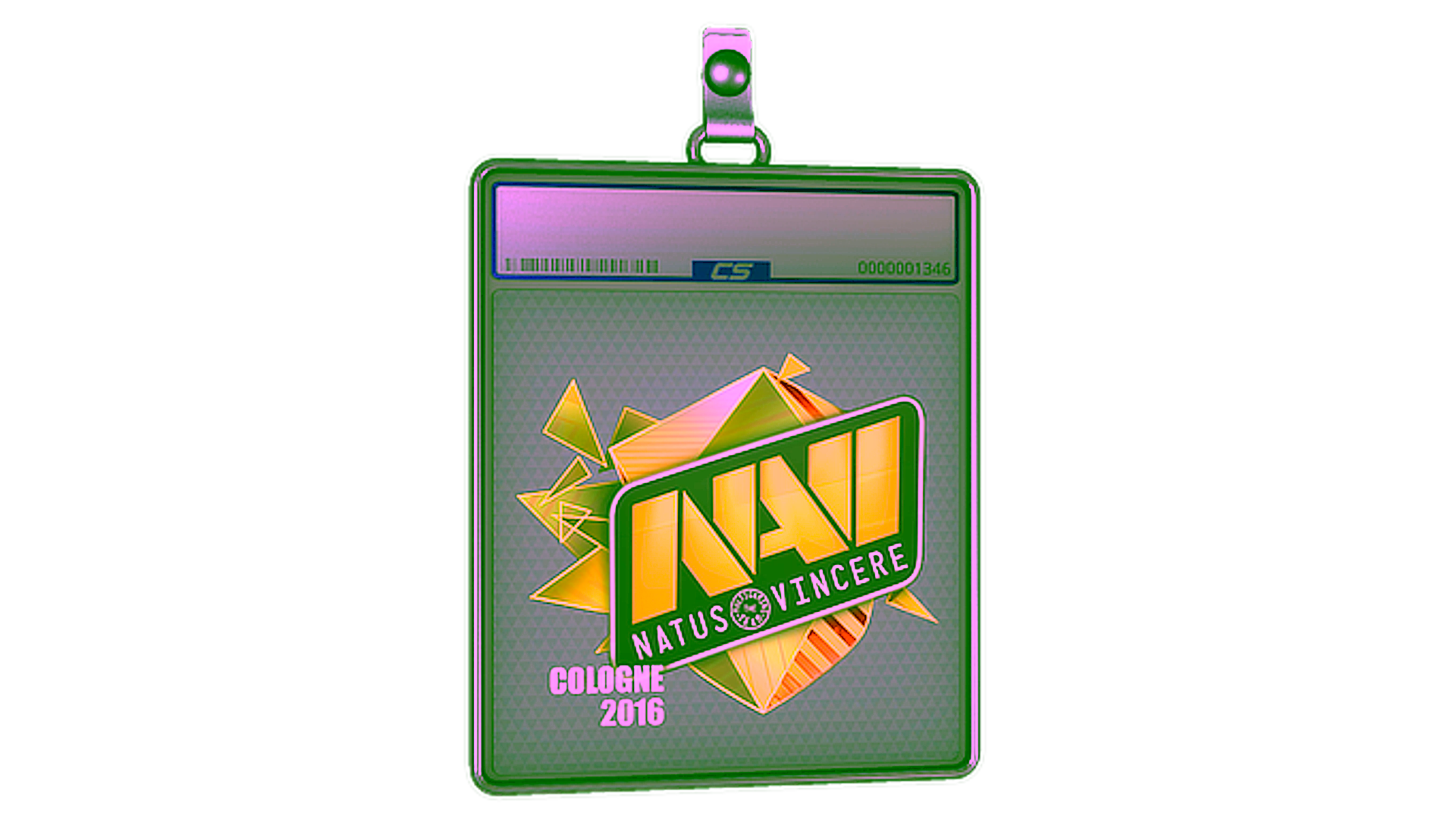 Visar för Sticker Slab | Natus Vincere (Holo) | Cologne 2016