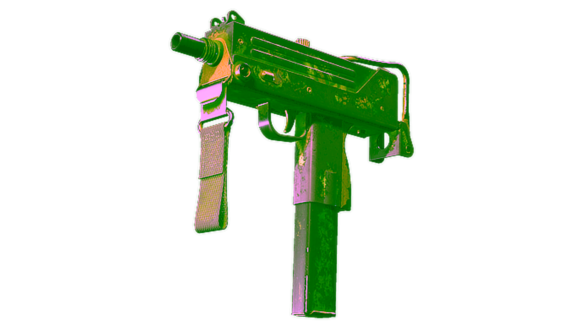Display for Souvenir MAC-10 | Acid Hex (Battle-Scarred)