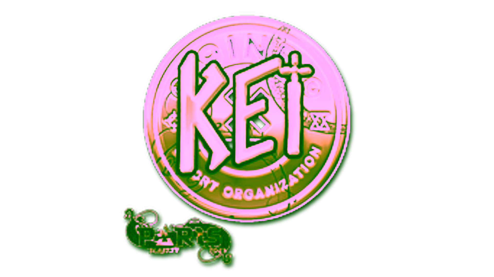 Mostrar para Sticker | KEi (Gold) | Paris 2023