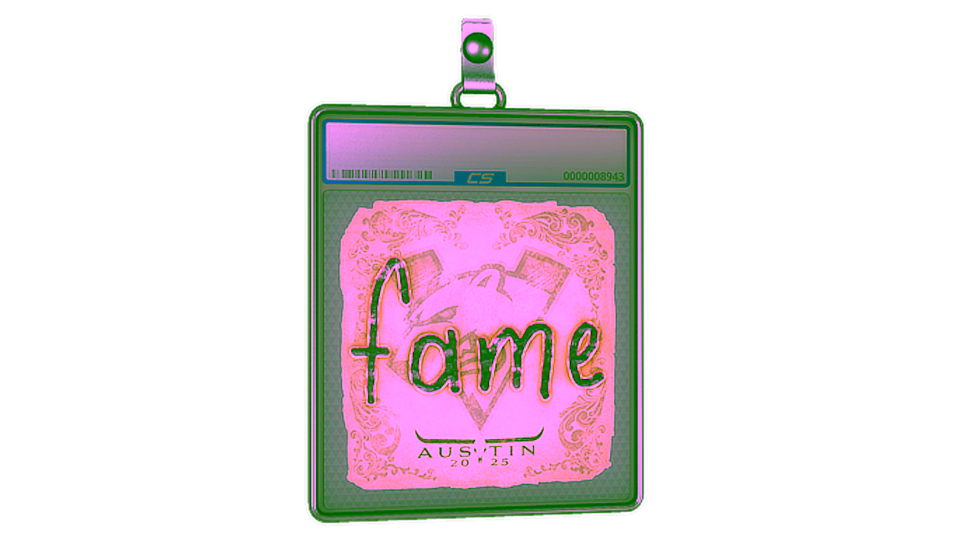Display for Sticker Slab | fame | Austin 2025