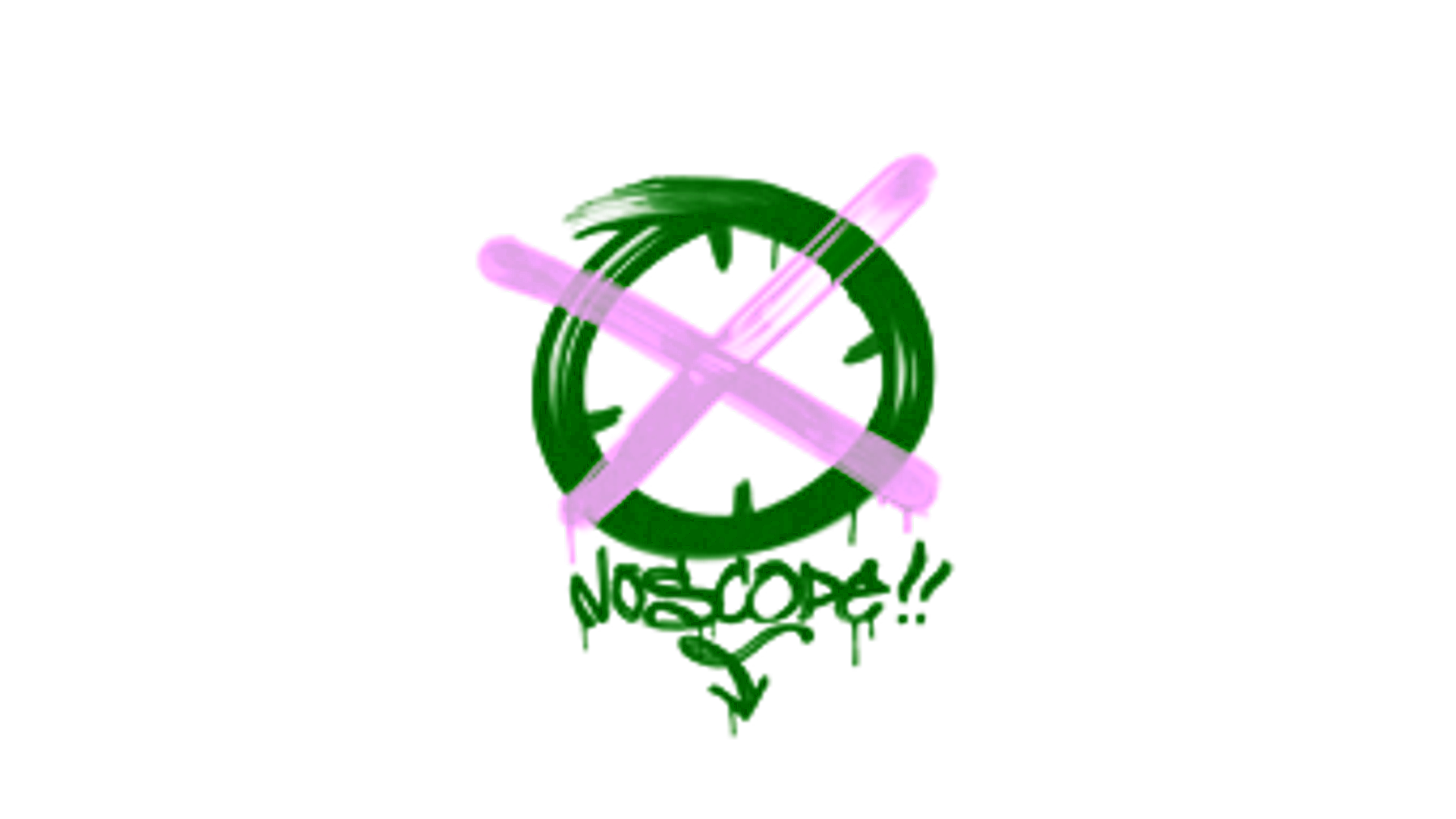 Display for Sealed Graffiti | Noscope (Cash Green)