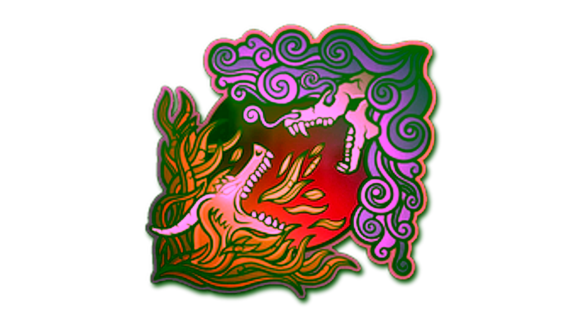 Display for Sticker | Good Versus Evil