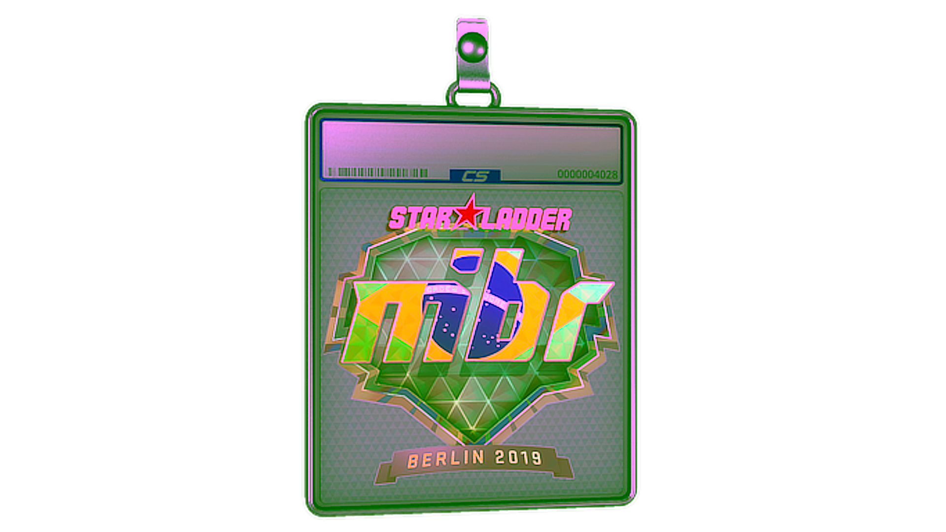 Rodyti Sticker Slab | MIBR (Holo) | Berlin 2019