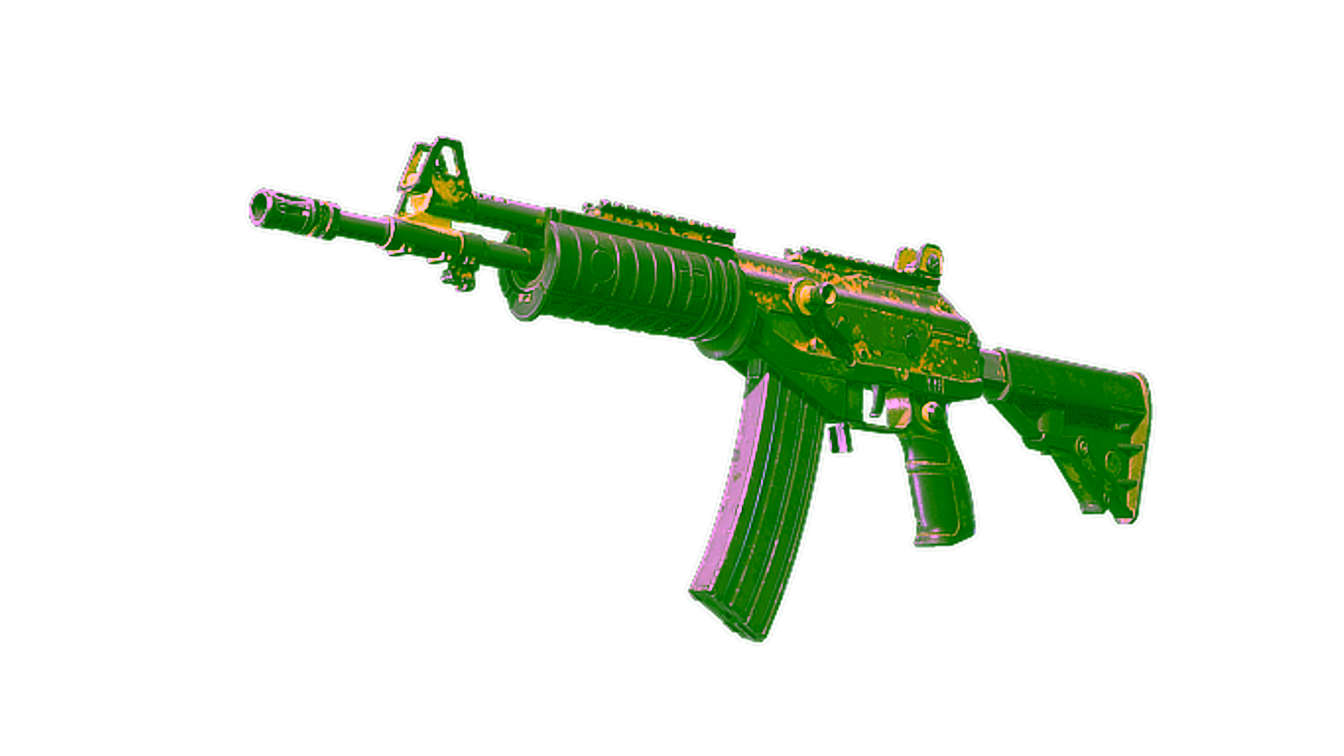 Display for Souvenir Galil AR | Acid Dart (Battle-Scarred)