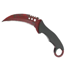 ★ Talon Knife | Crimson Web (Well-Worn)