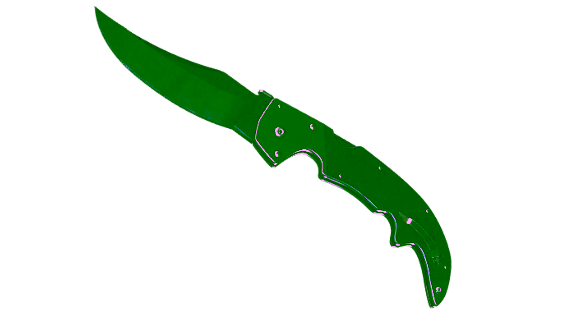 Display for ★ Falchion Knife | Blue Steel (Factory New)