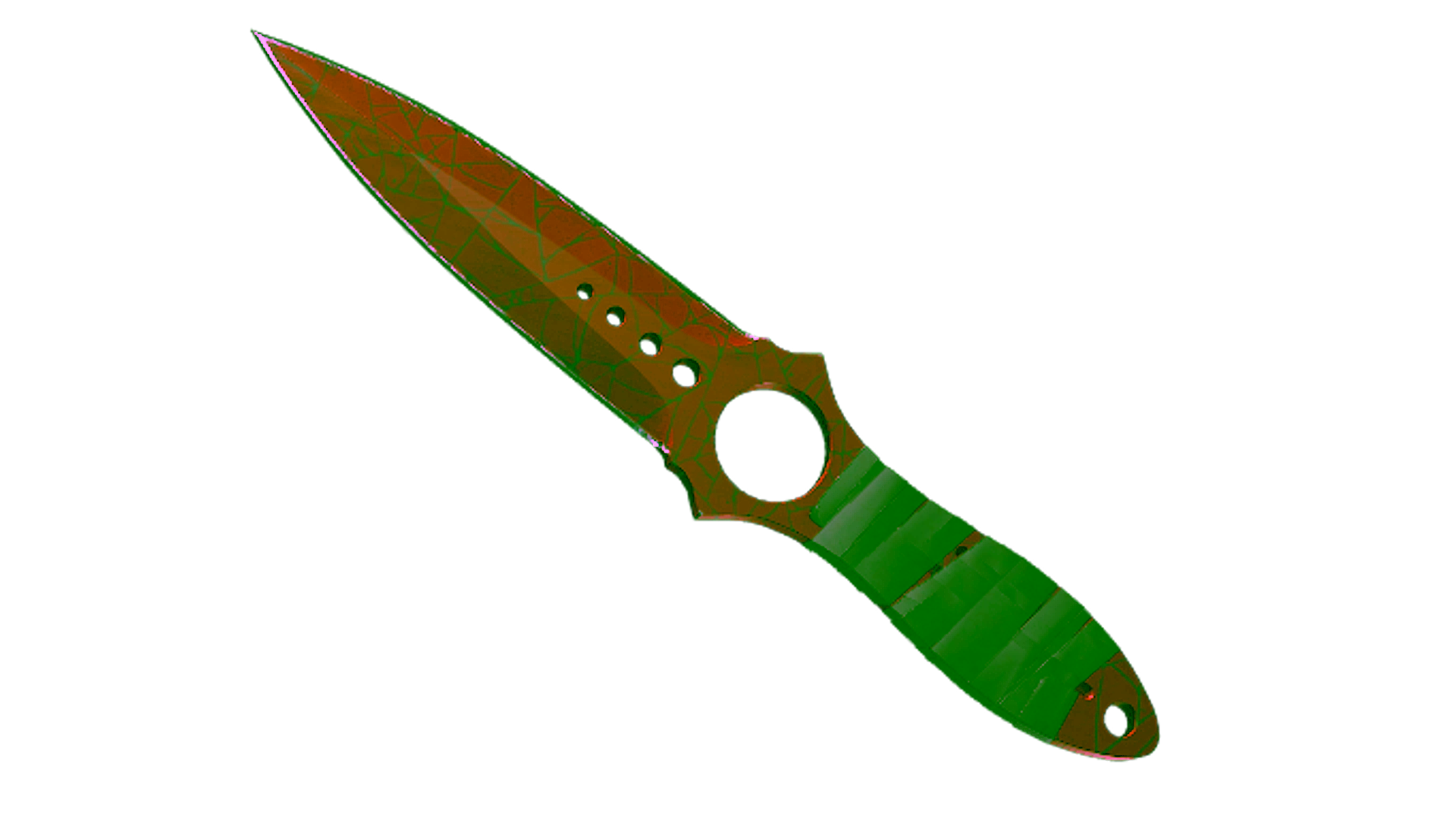 Wyświetl dla ★ StatTrak™ Skeleton Knife | Crimson Web (Field-Tested)