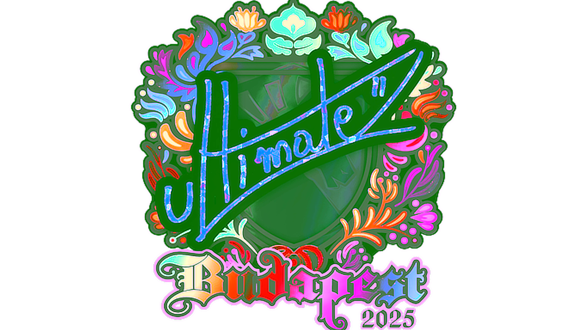 Exibição para Sticker | ultimate (Holo) | Budapest 2025