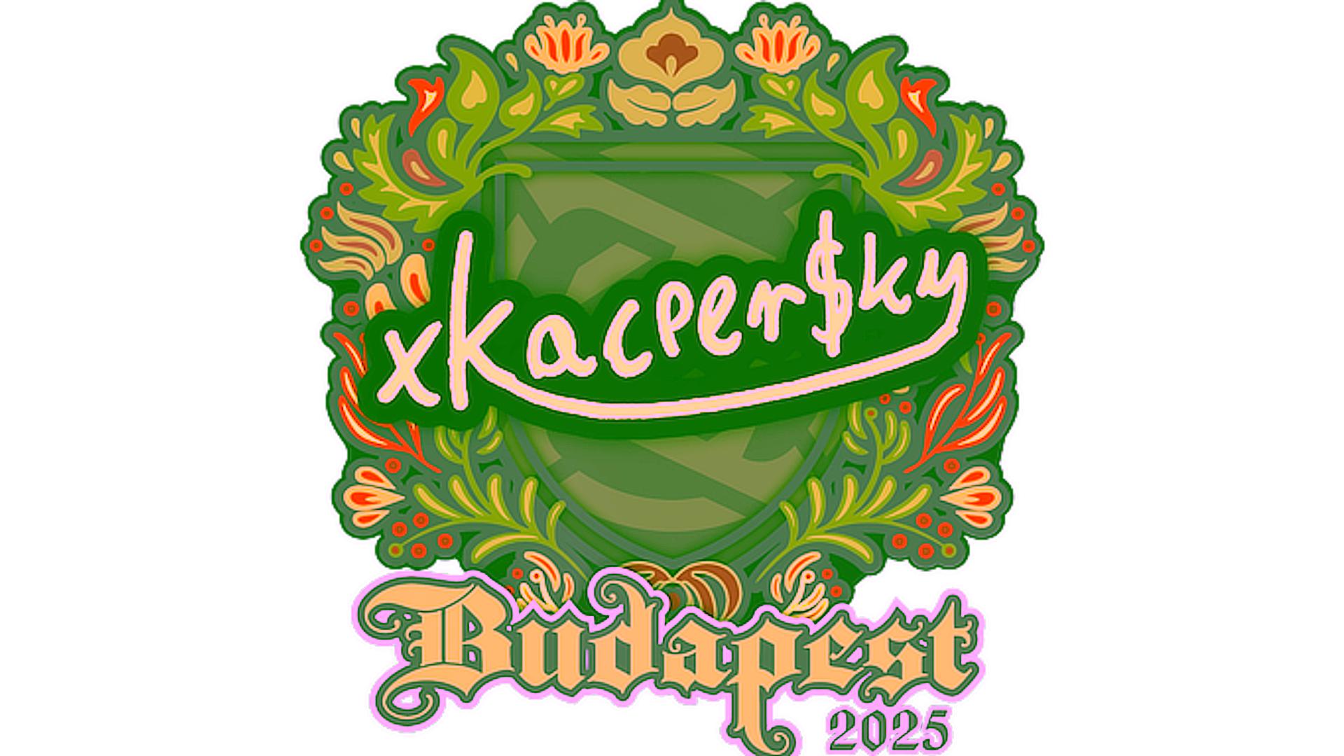 Display for Sticker | xKacpersky | Budapest 2025