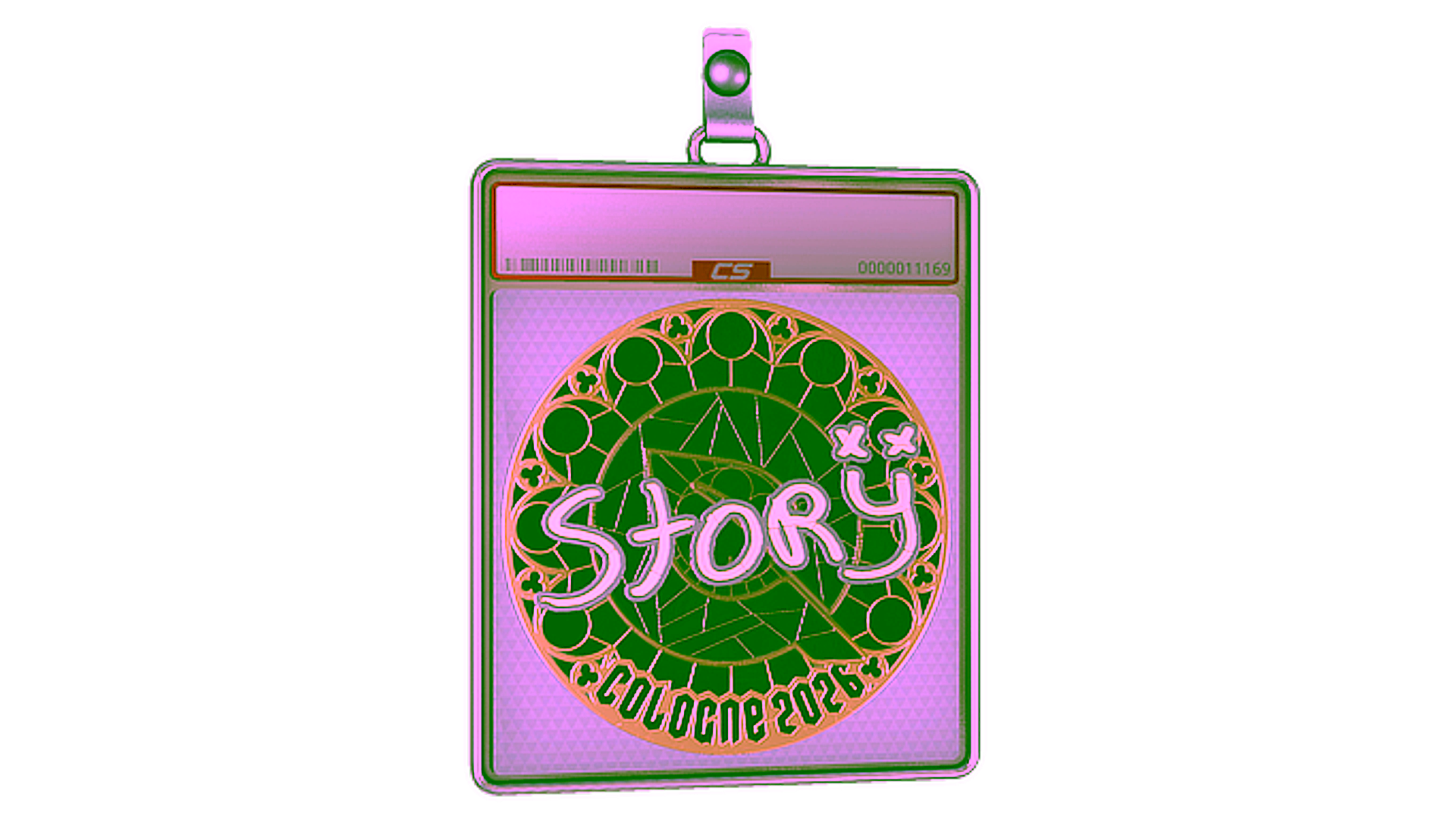 Display for Sticker Slab | story (Gold) | Cologne 2026