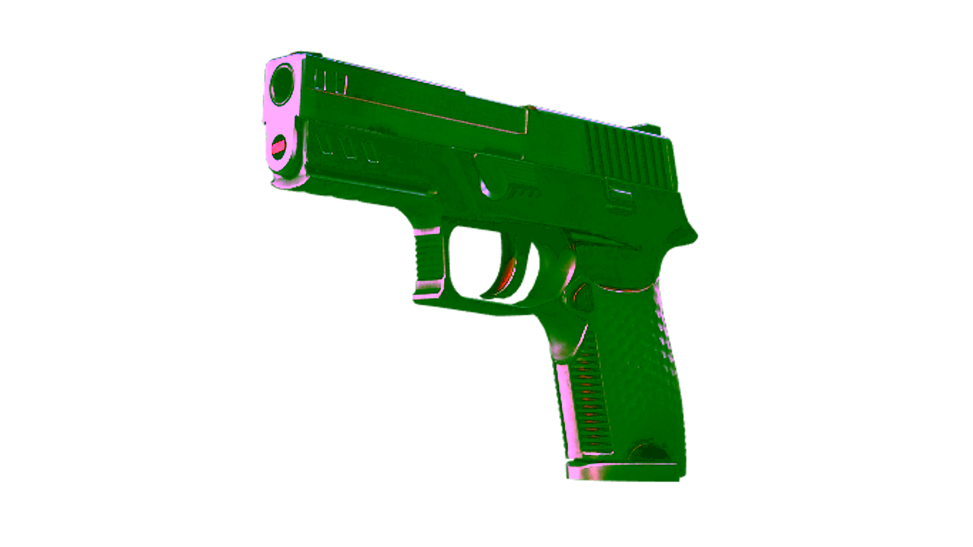 Display for StatTrak™ P250 | Cyber Shell (Well-Worn)