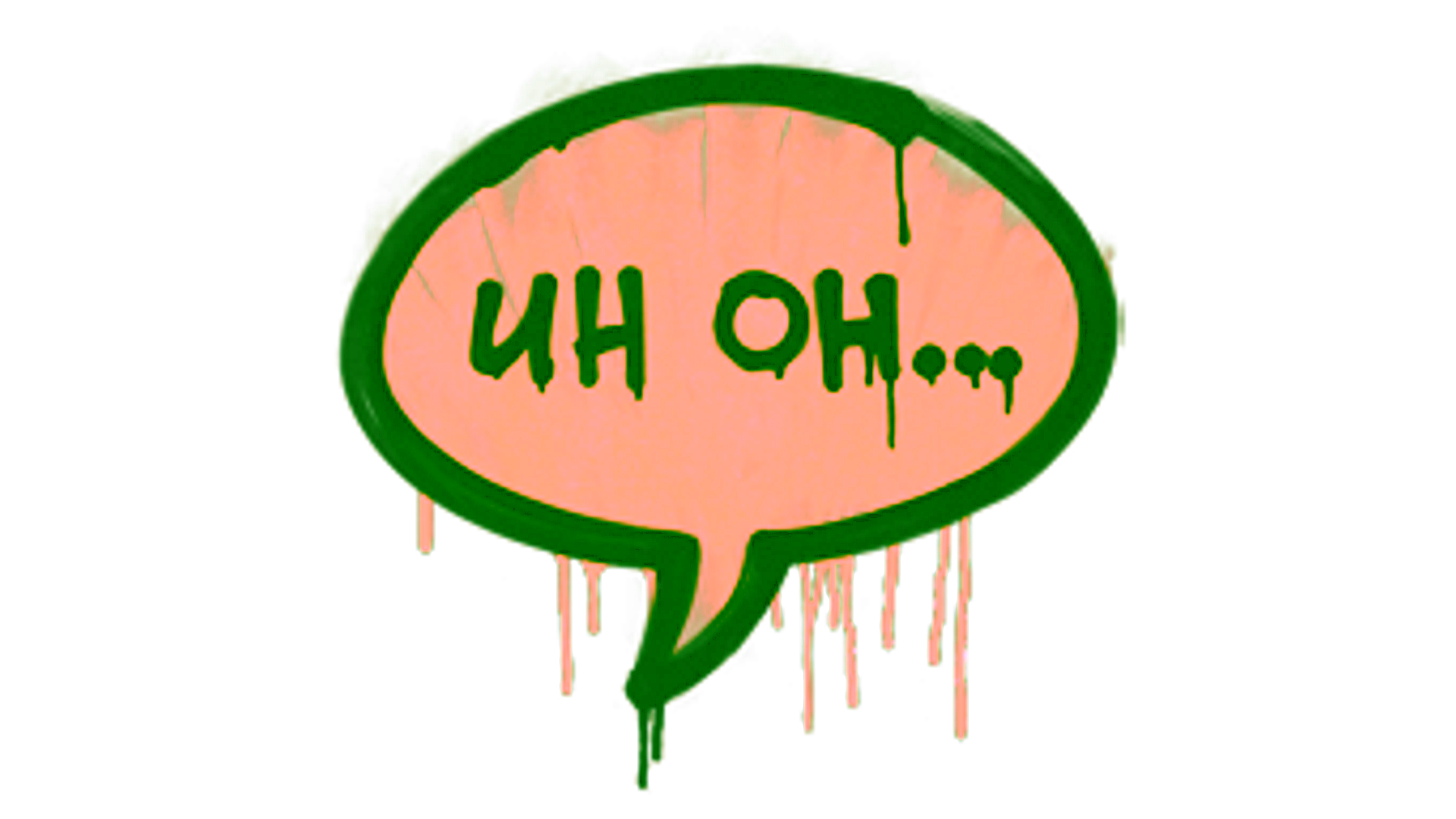 Display for Sealed Graffiti | Uh Oh (Tracer Yellow)