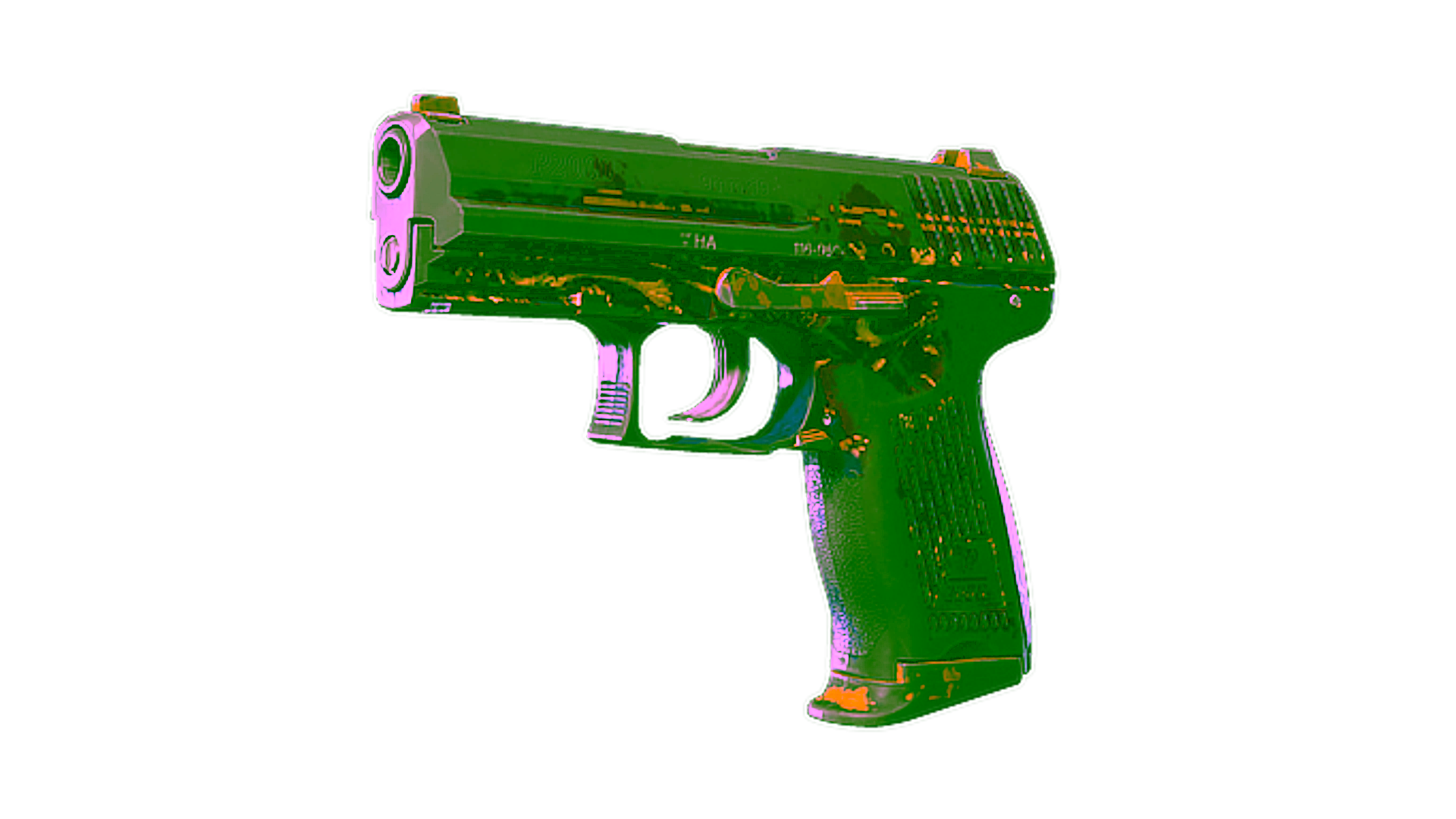 Display for Souvenir P2000 | Royal Baroque (Battle-Scarred)