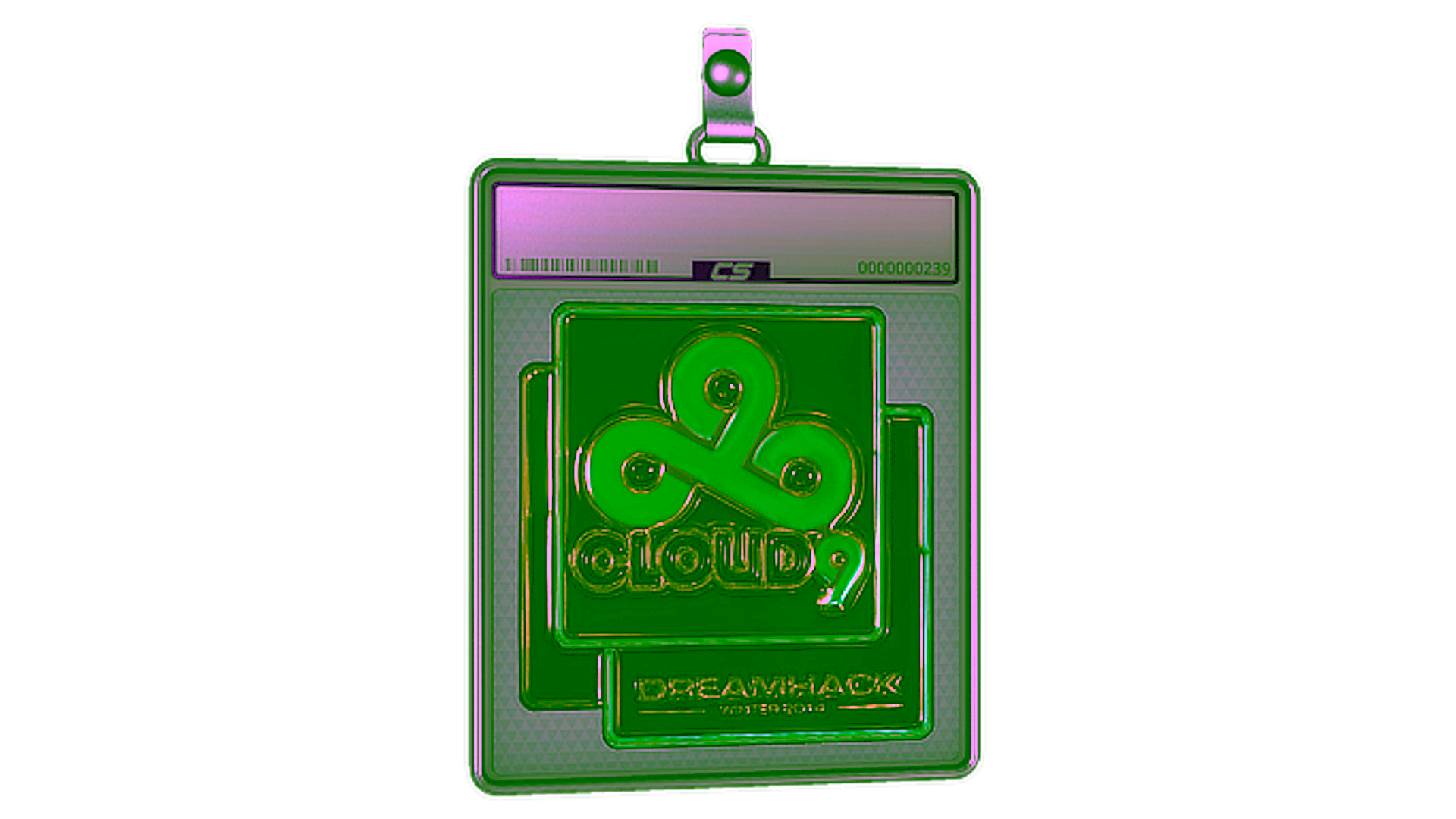 Дисплей для Sticker Slab | Cloud9 (Gold) | DreamHack 2014