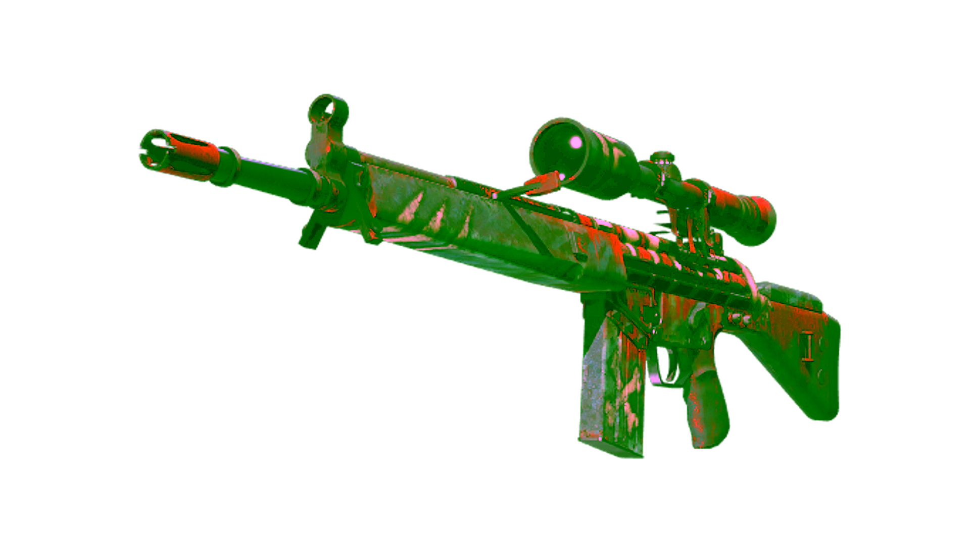 Display for StatTrak™ G3SG1 | The Executioner (Well-Worn)