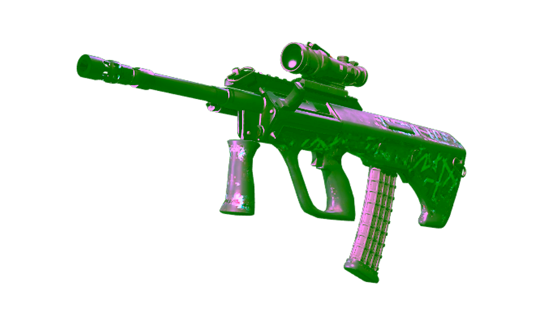 Дисплей для StatTrak™ AUG | Ricochet (Battle-Scarred)