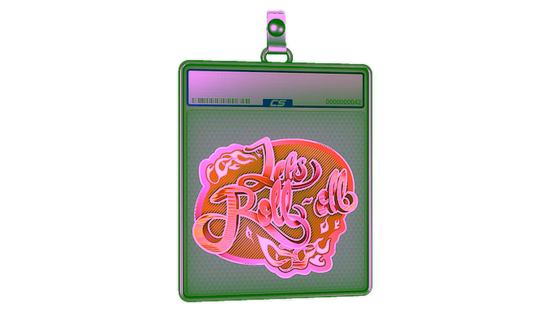 Display for Sticker Slab | Let's Roll-oll (Holo)