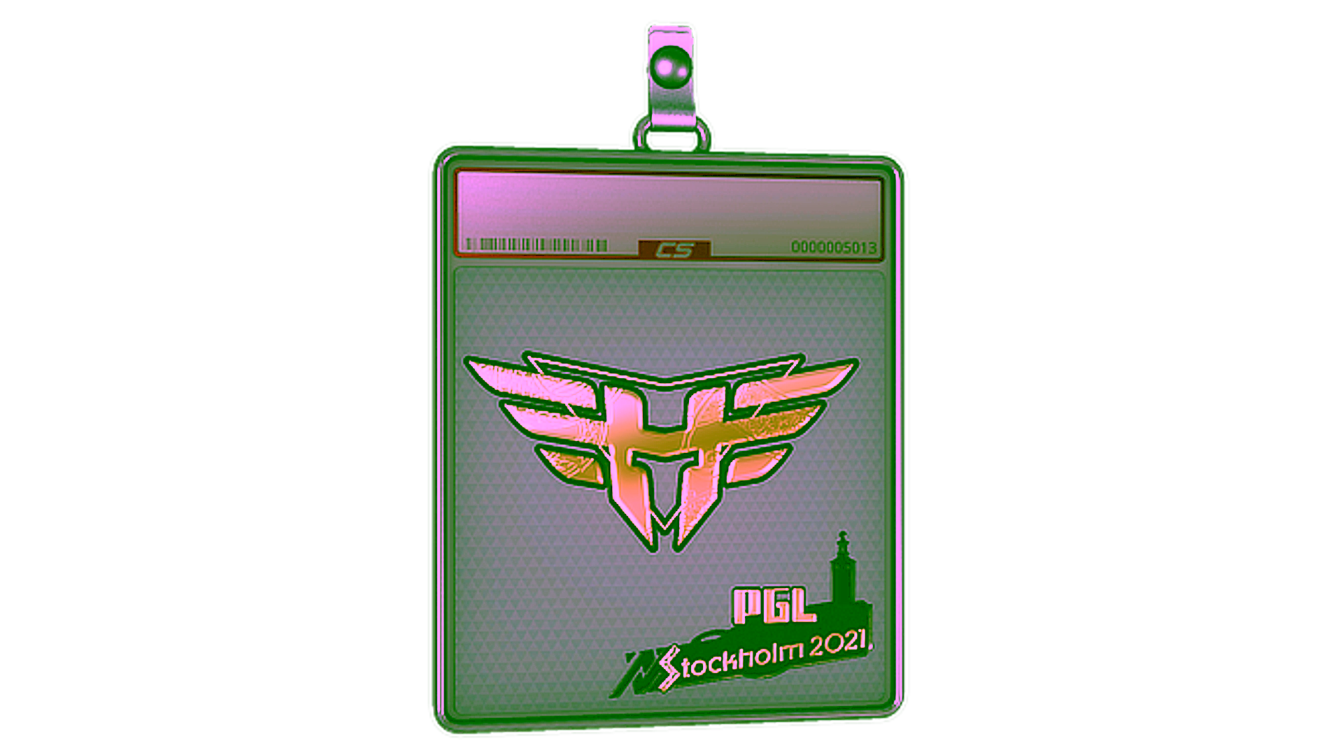 Display for Sticker Slab | Heroic (Gold) | Stockholm 2021