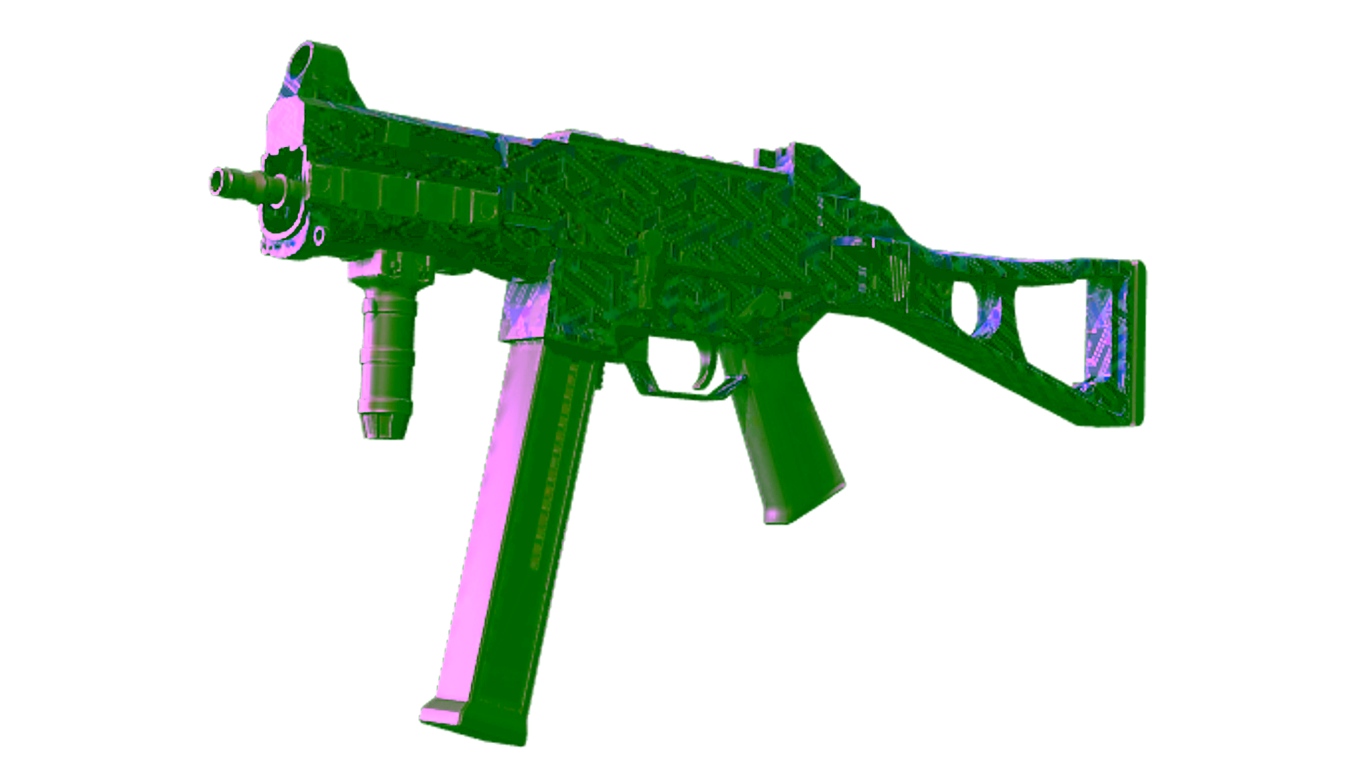 Дисплей для UMP-45 | Minotaur's Labyrinth (Well-Worn)