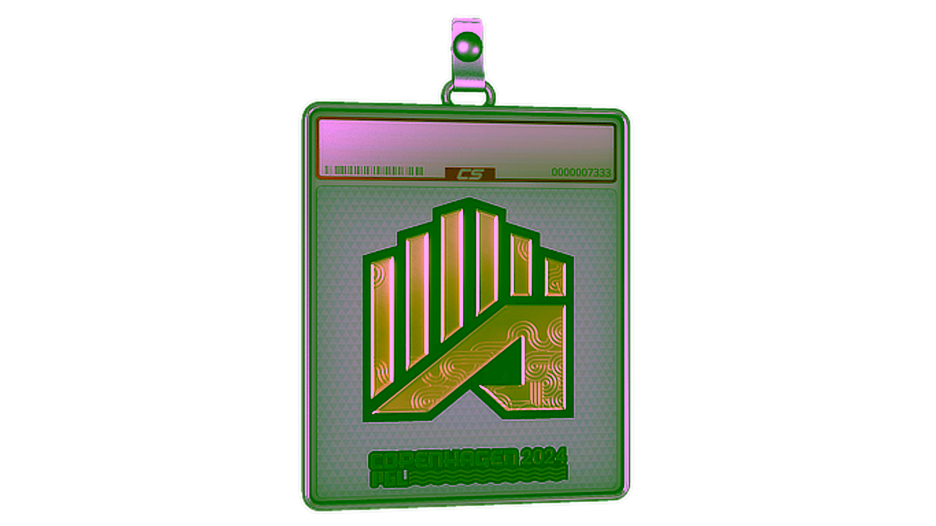 Display for Sticker Slab | AMKAL ESPORTS (Gold) | Copenhagen 2024