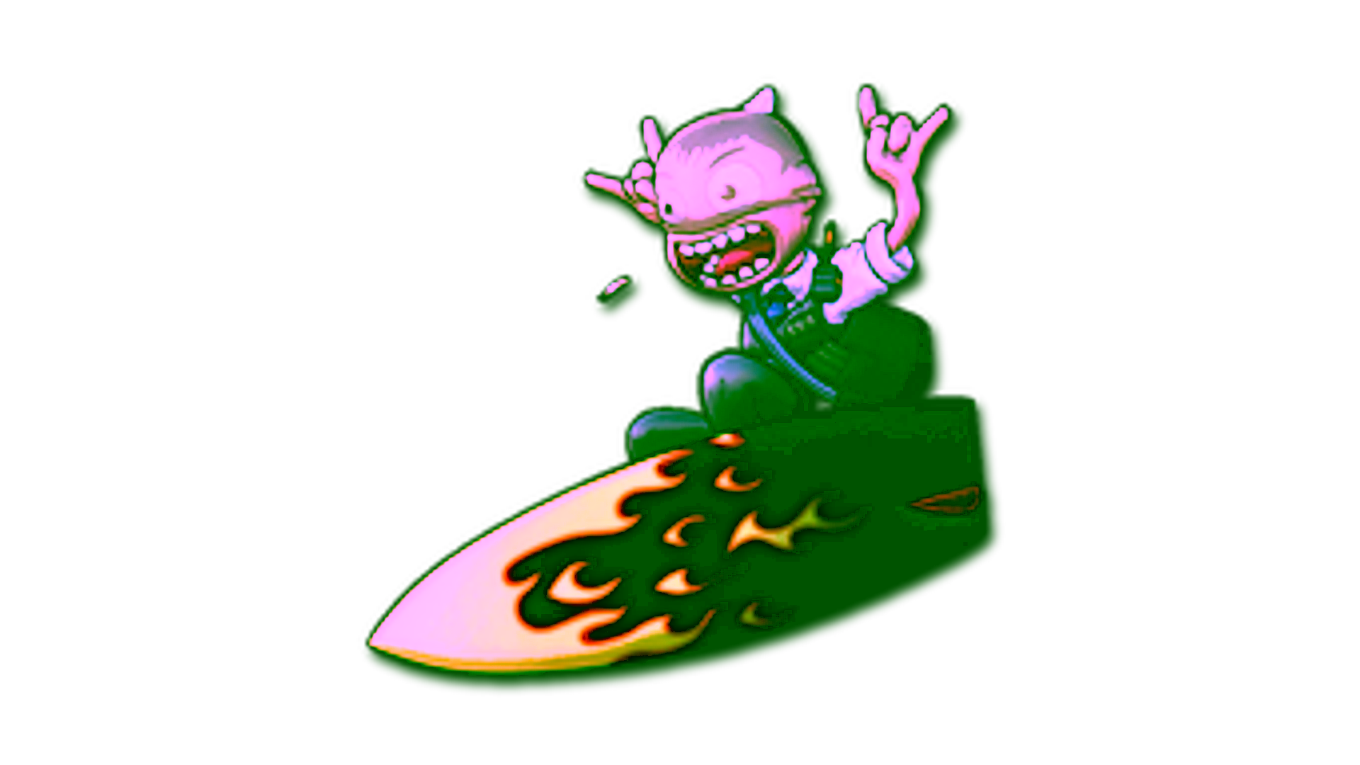 Display for Sticker | Blaze Surf K (Foil)