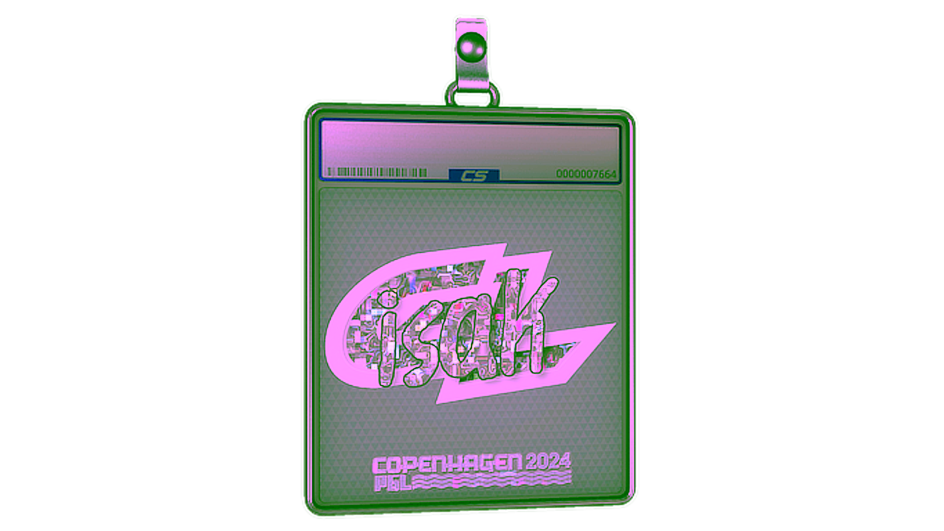 Display for Sticker Slab | isak (Glitter) | Copenhagen 2024