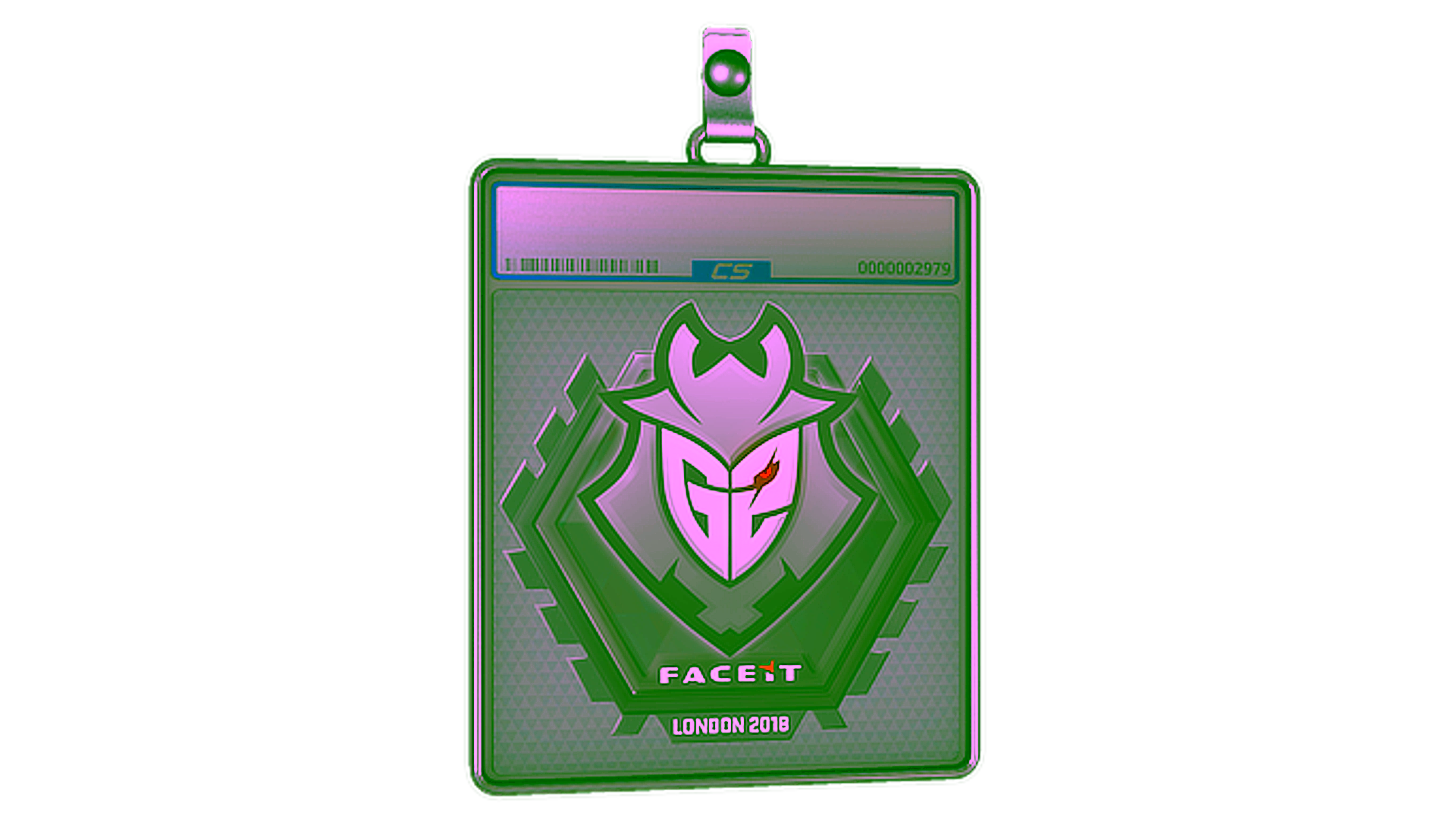 Mostrar para Sticker Slab | G2 Esports | London 2018