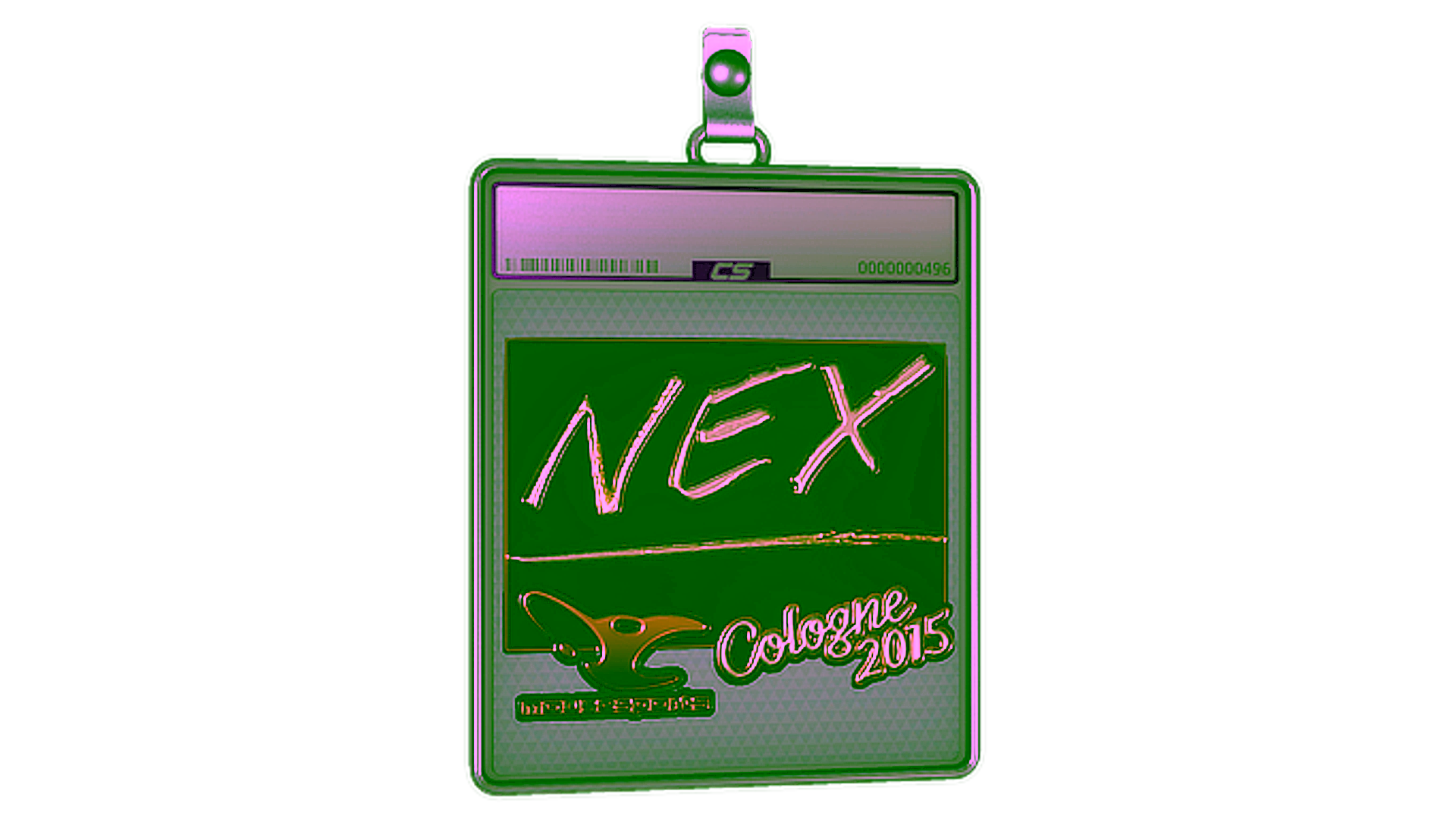 Anzeige für Sticker Slab | nex (Gold) | Cologne 2015