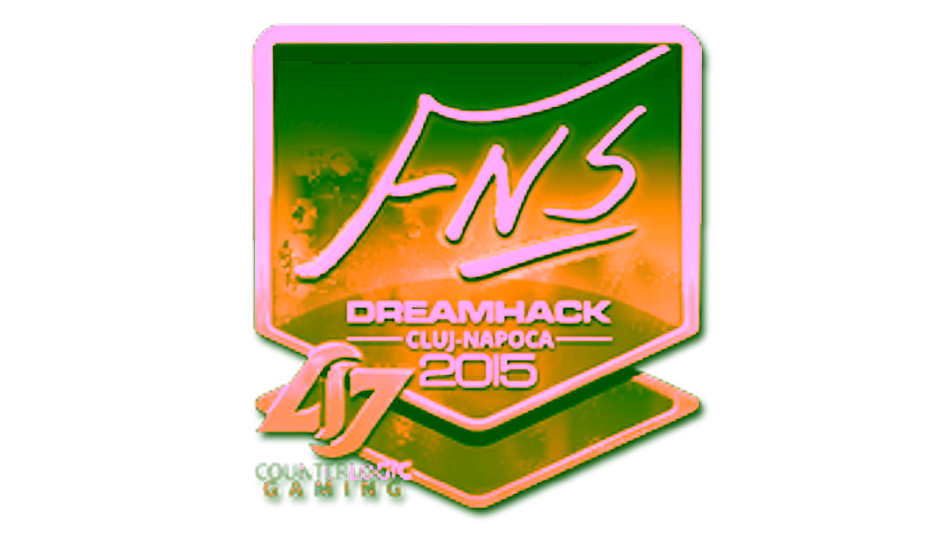 Display for Sticker | FNS (Gold) | Cluj-Napoca 2015