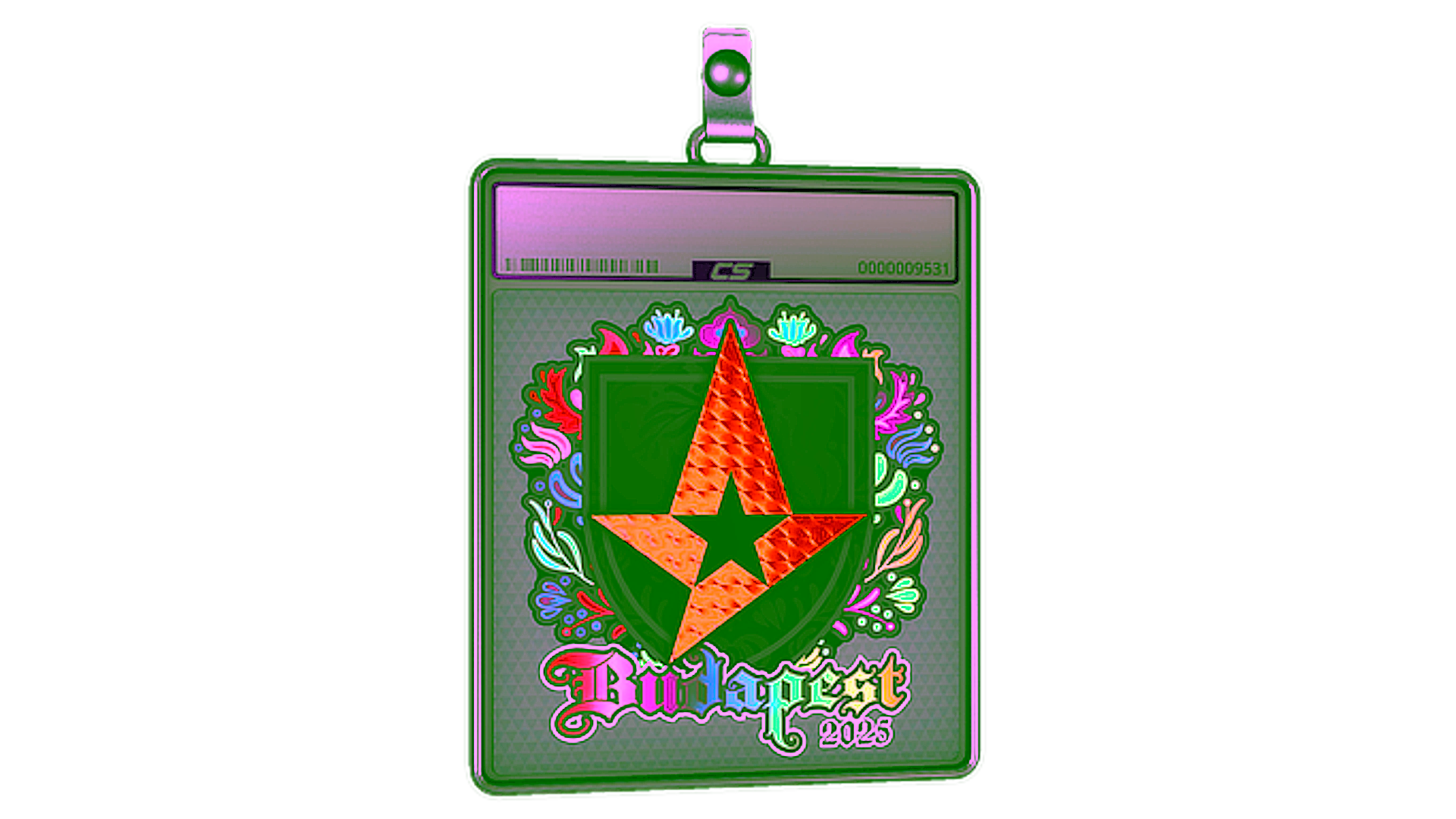 Display for Sticker Slab | Astralis (Holo) | Budapest 2025