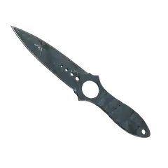 ★ StatTrak™ Skeleton Knife | Night Stripe (Battle-Scarred)