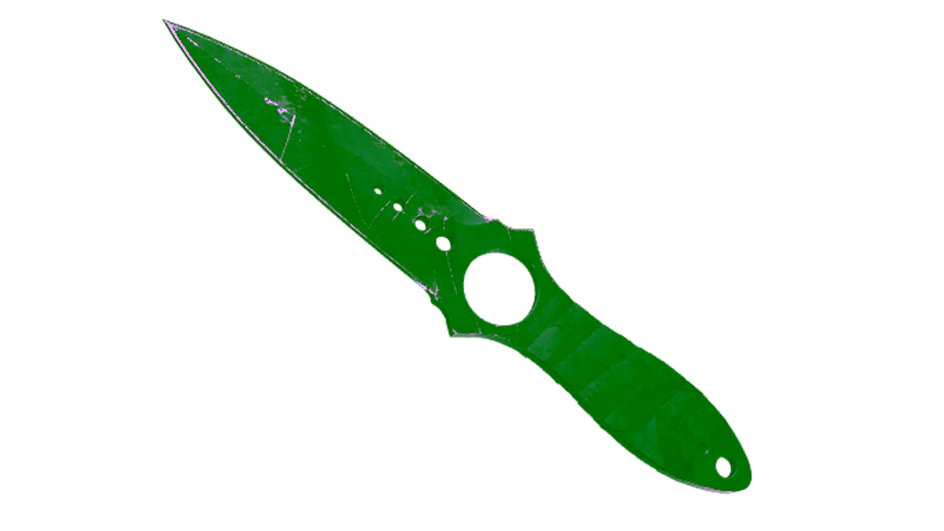 Display for ★ StatTrak™ Skeleton Knife | Night Stripe (Battle-Scarred)