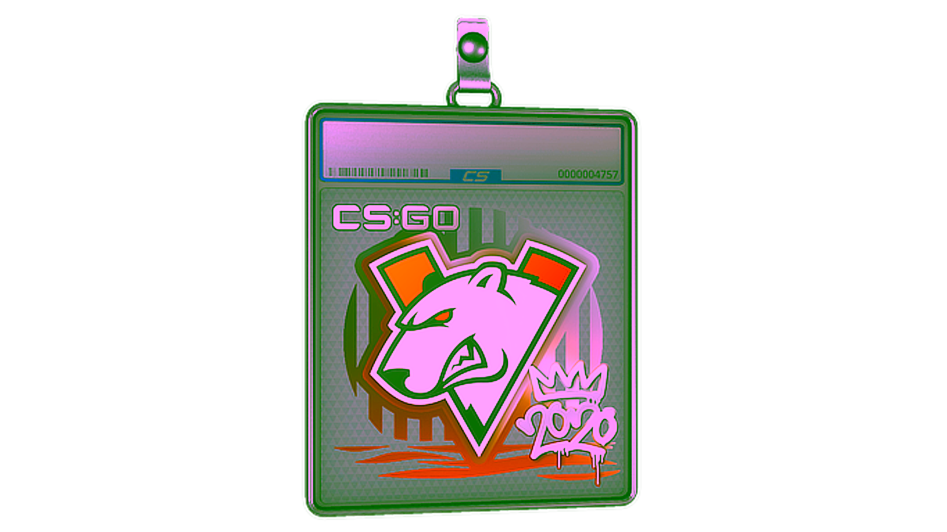 Exibição para Sticker Slab | Virtus.pro | 2020 RMR